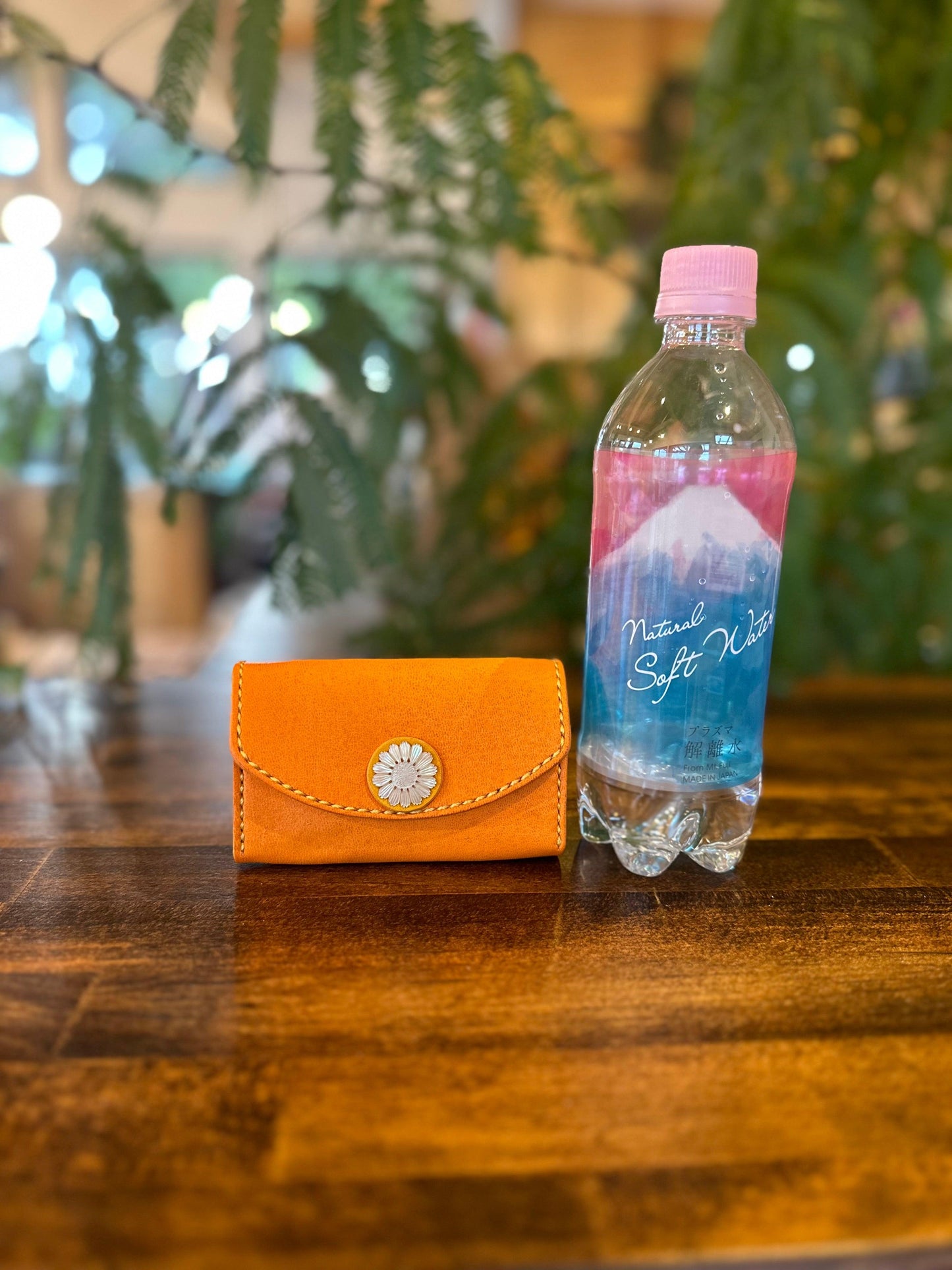 Wallet Business Card Holder (Tsubabuki Flower)