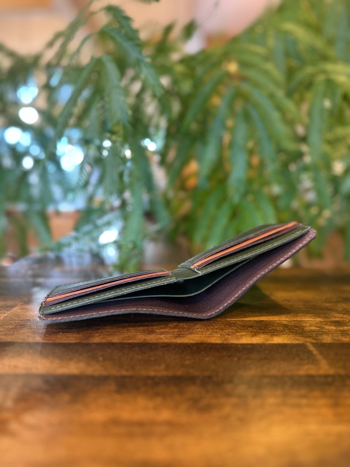 Bi-fold wallet (Jomon cedar)
