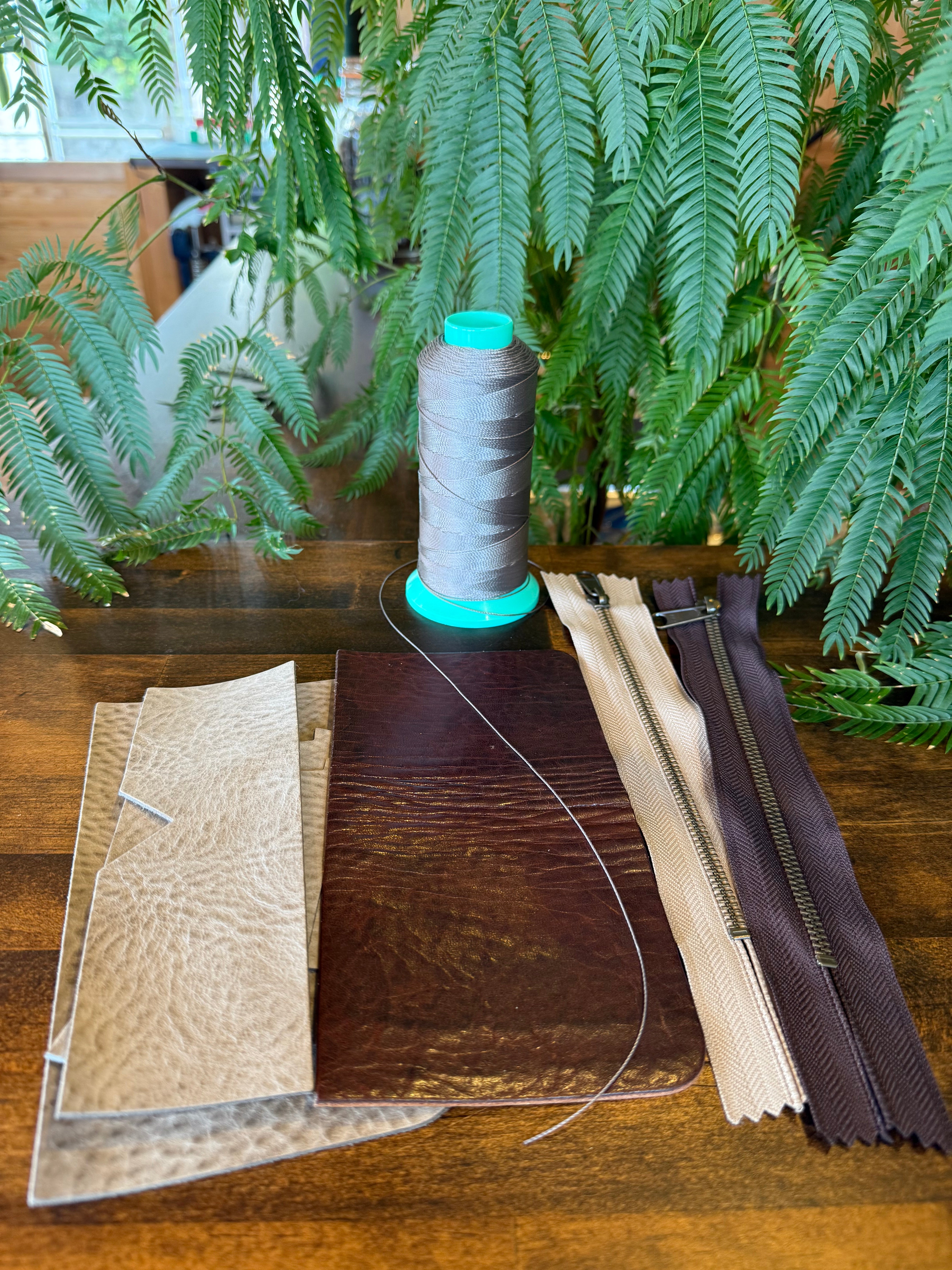 【カスタマイズ】ファスナーと糸のお色を写真でやり取りしながら決めていく【セミオーダー】