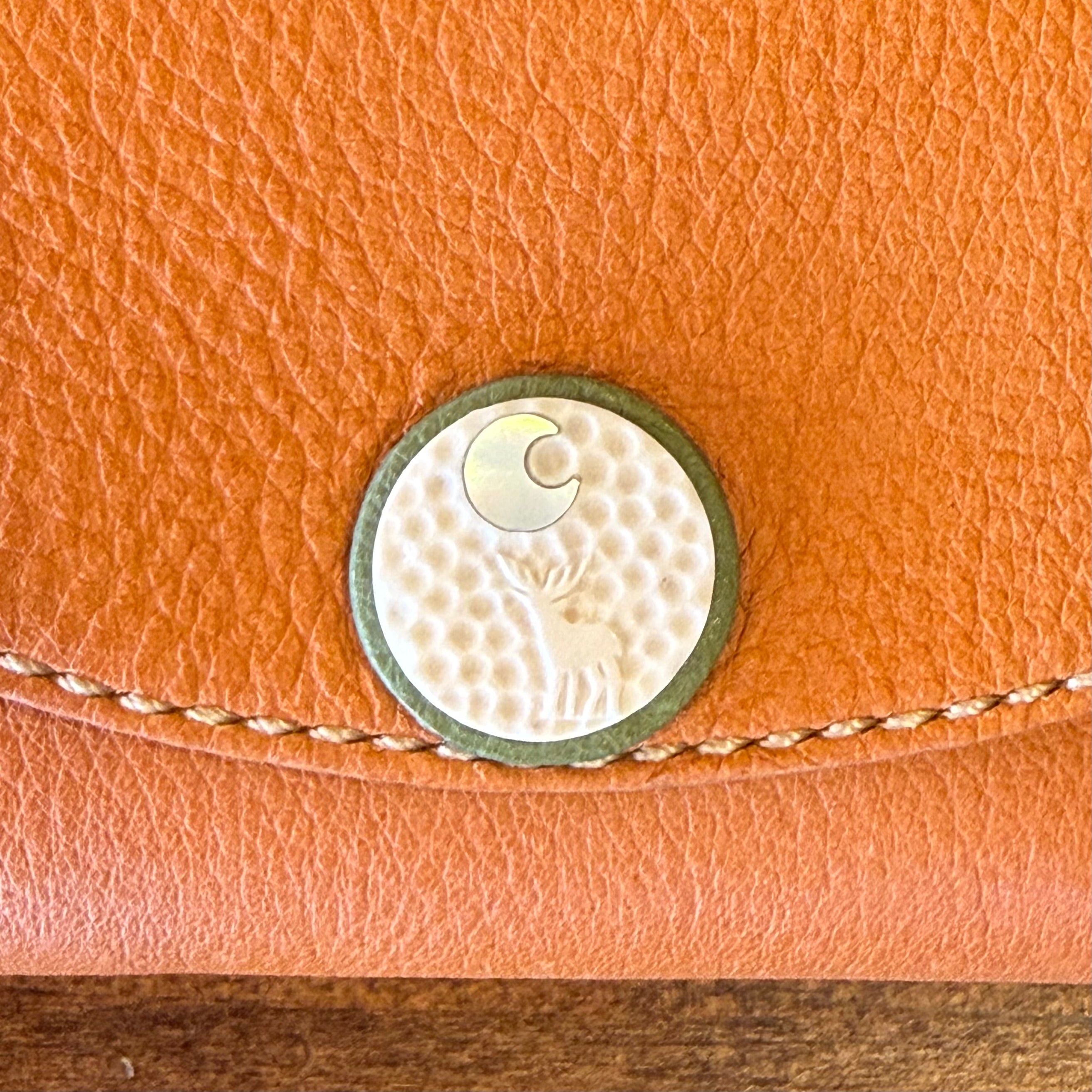 Yakushika and crescent moon long wallet