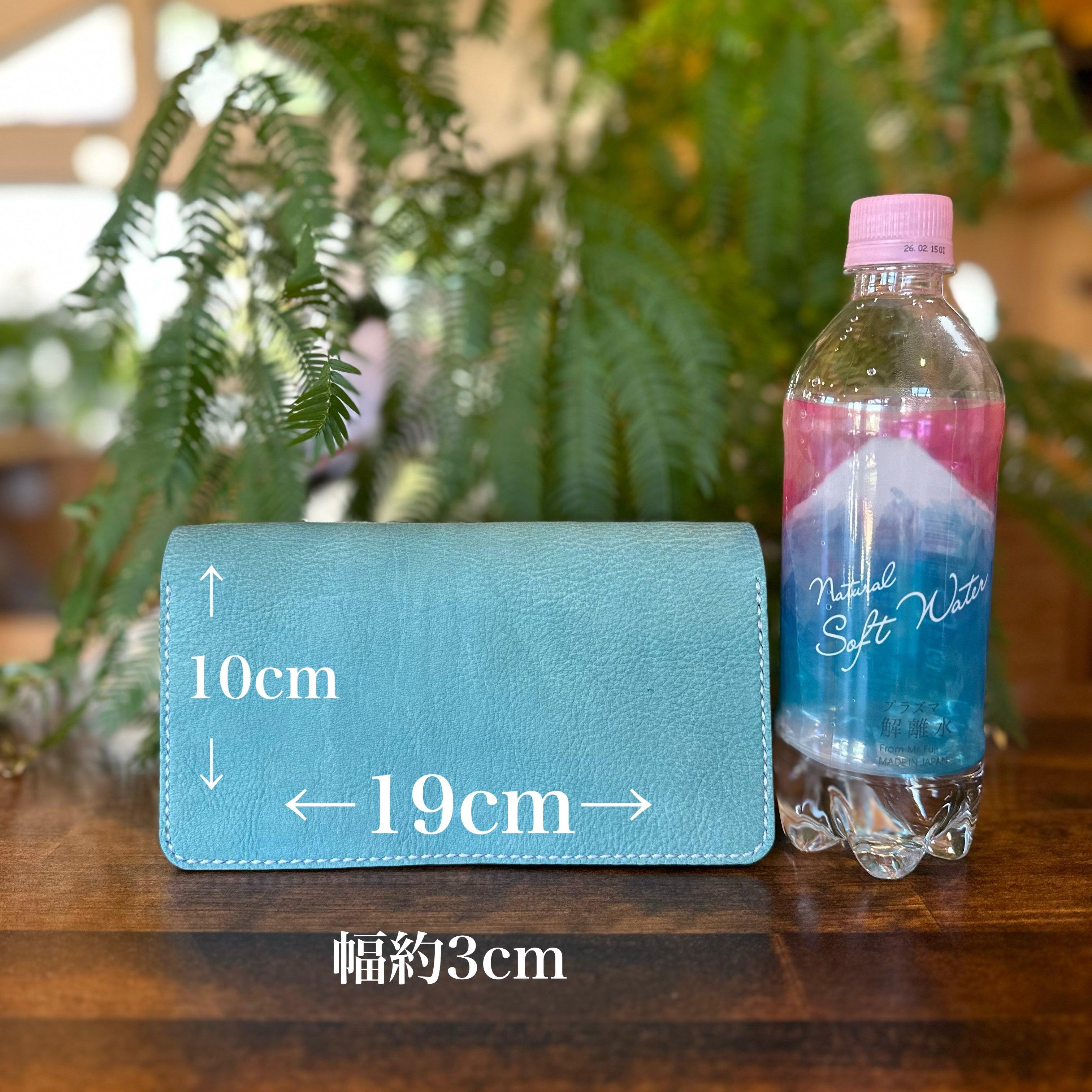 【屋久鹿革】『水の音色』長財布【受注生産・納期3ヶ月】