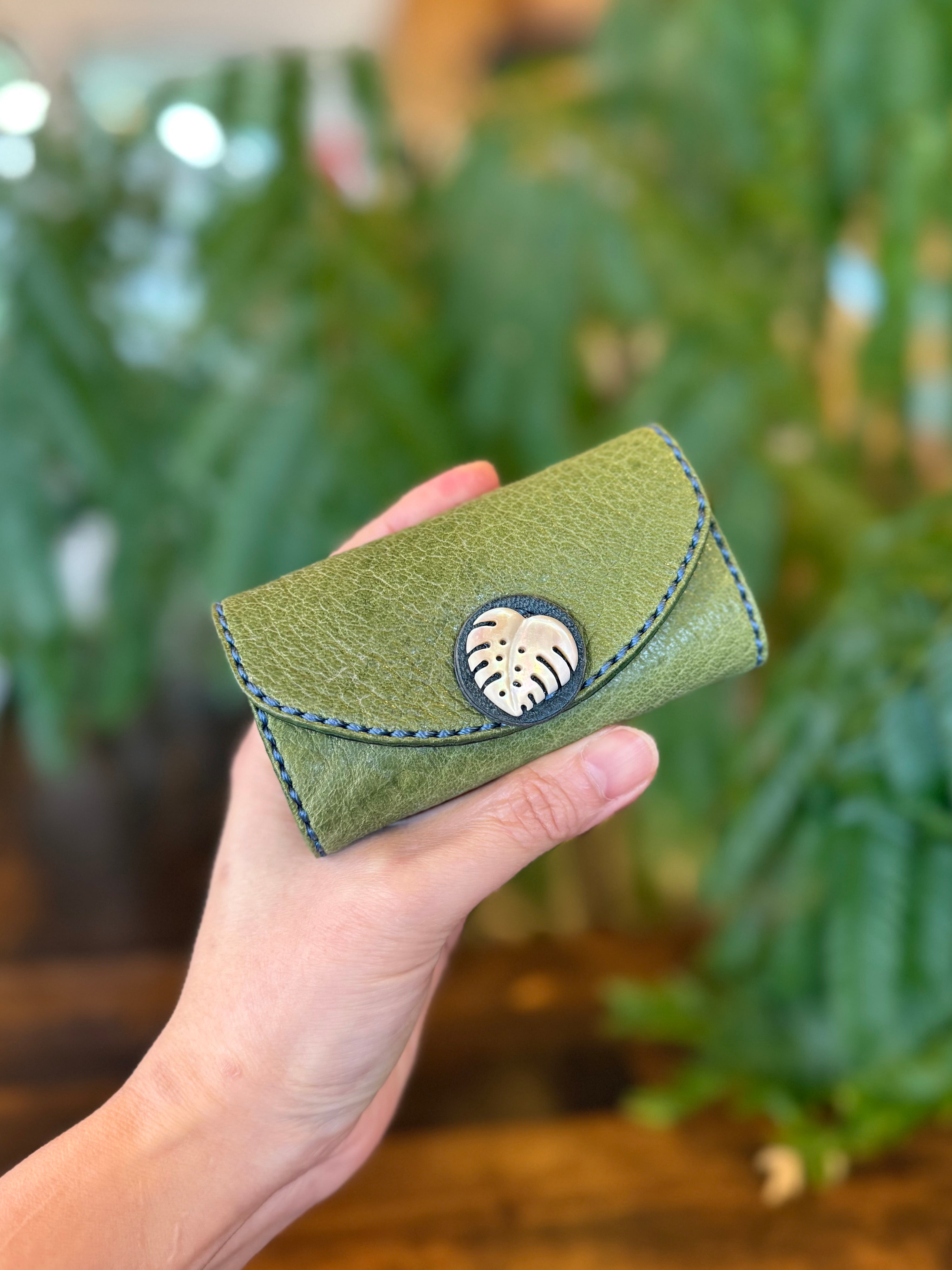 キーケース(モンステラ)