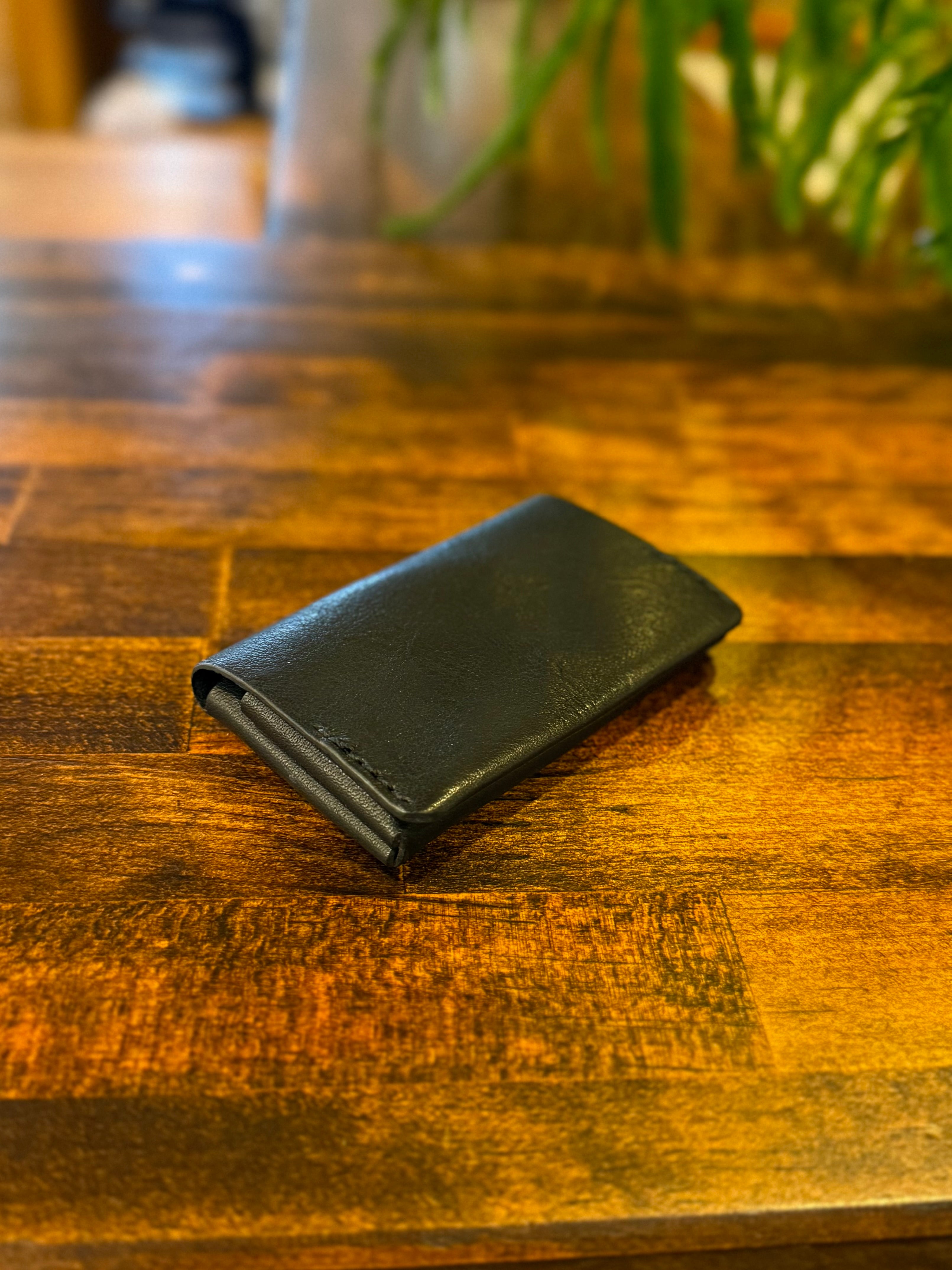Smart business card holder (with Tochigi leather)