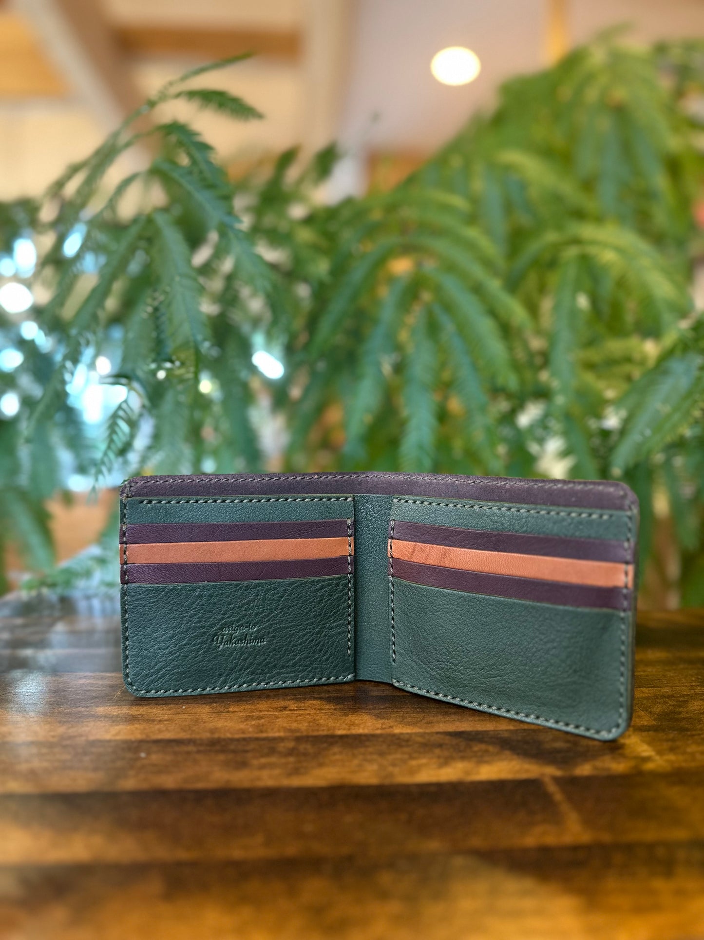 Bi-fold wallet (Jomon cedar)
