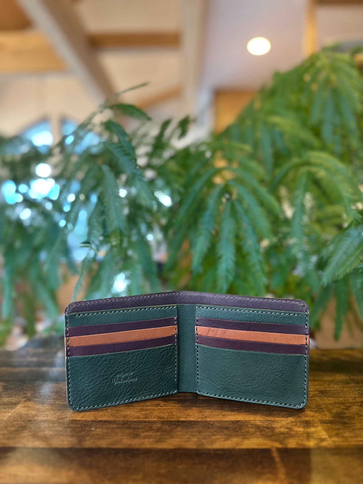 Bi-fold wallet (Jomon cedar)