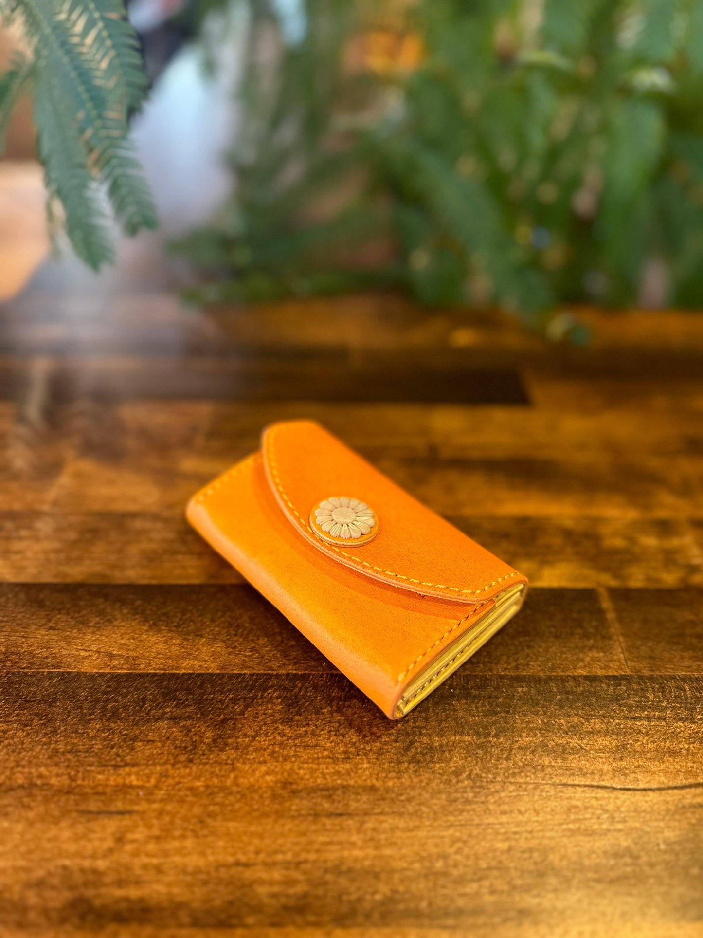 Wallet Business Card Holder (Tsubabuki Flower)