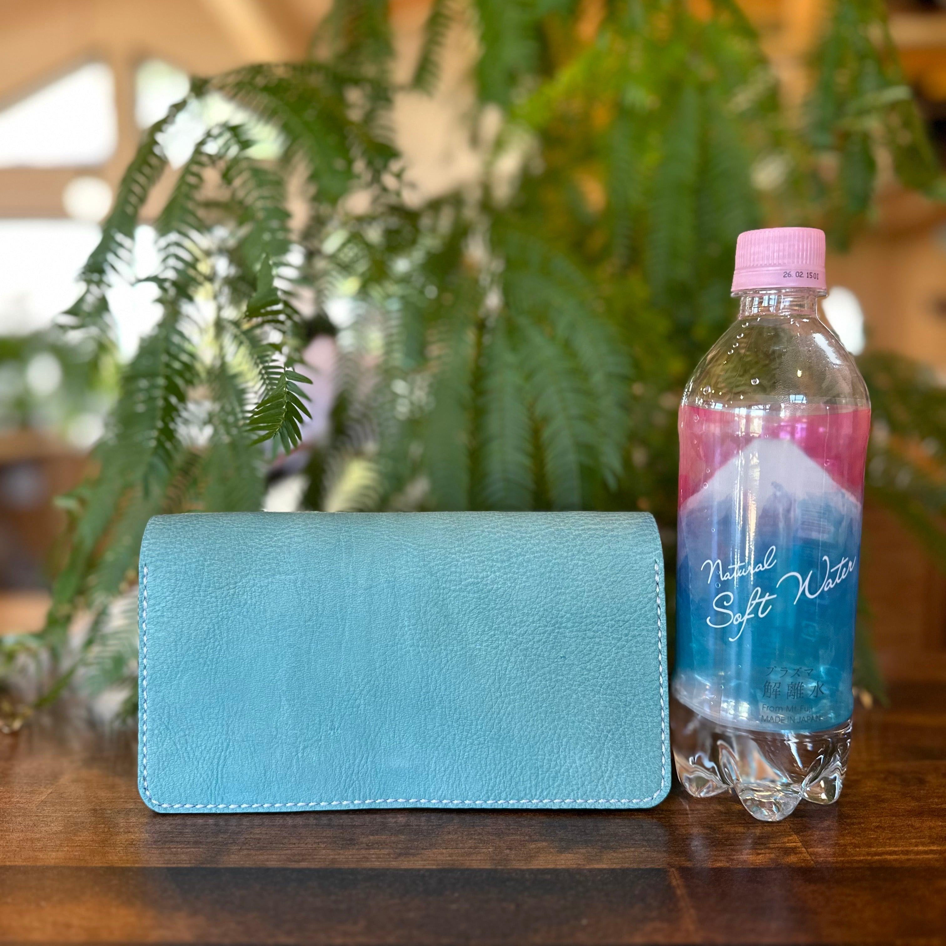 【屋久鹿革】『水の音色』長財布【受注生産・納期3ヶ月】