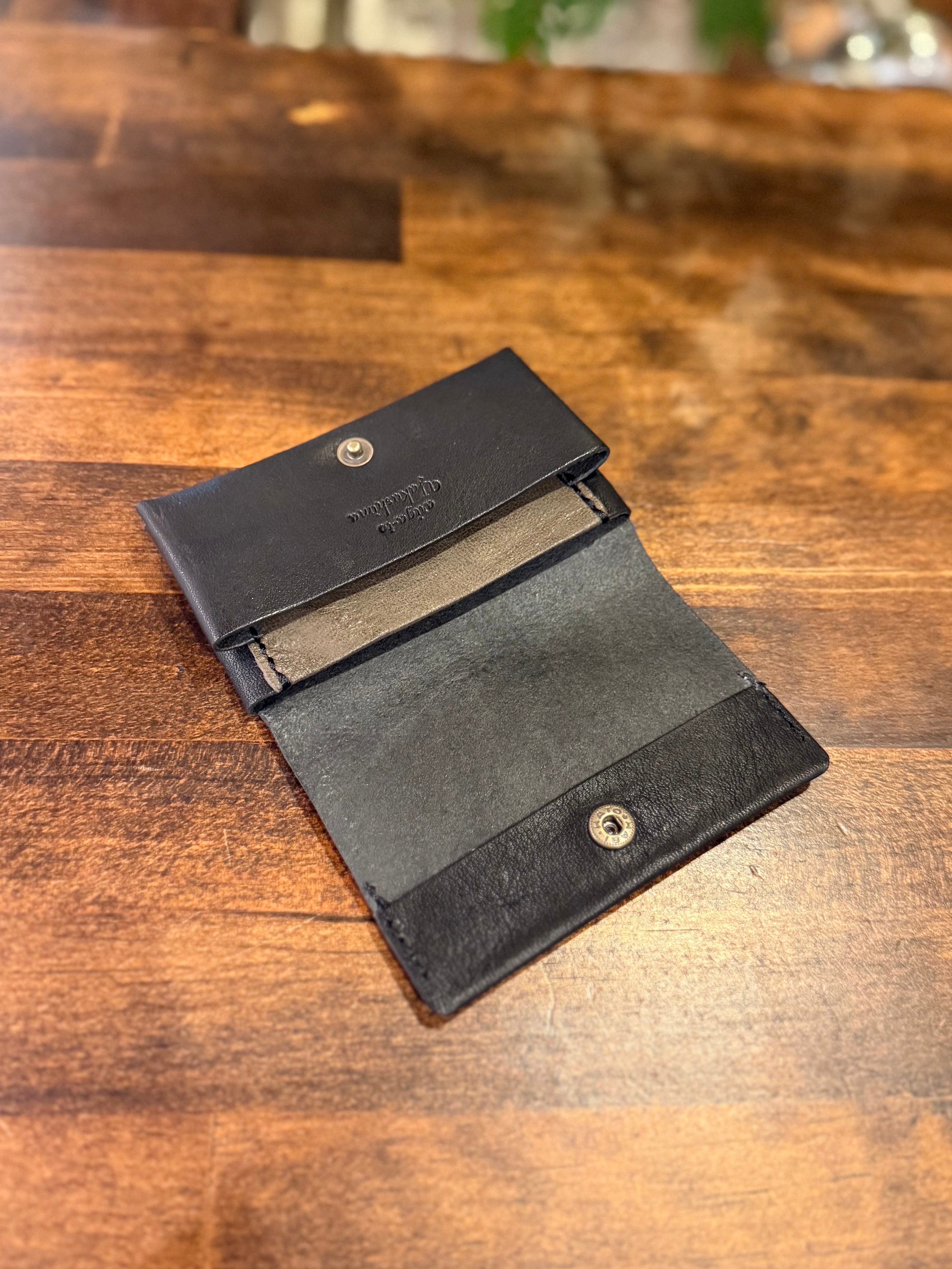 Smart business card holder (with Tochigi leather)
