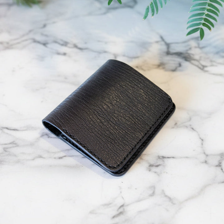 【京鹿革】家計管理Wallet(ブラック)