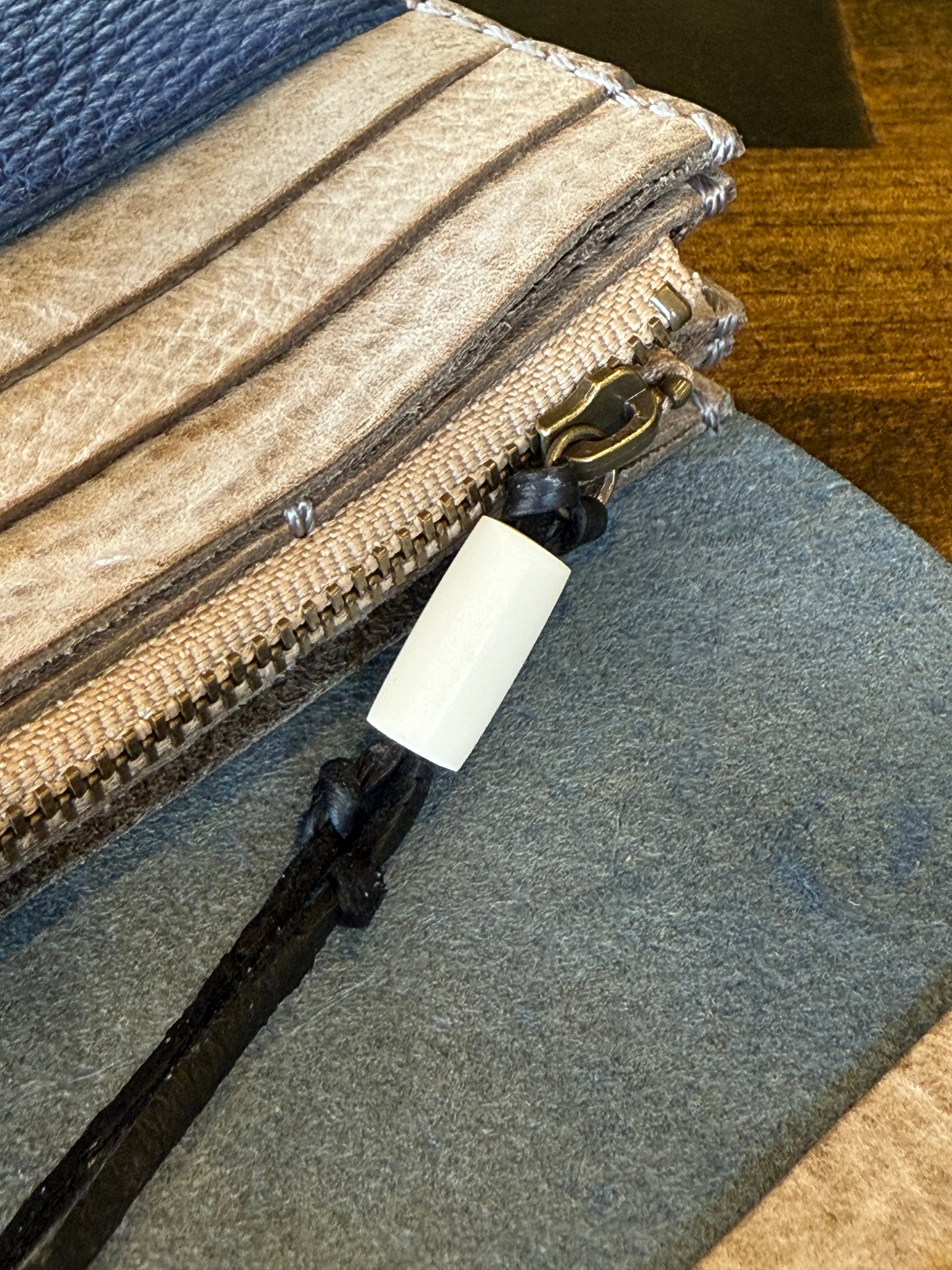 【蝦夷鹿革】『深海』長財布【受注生産】