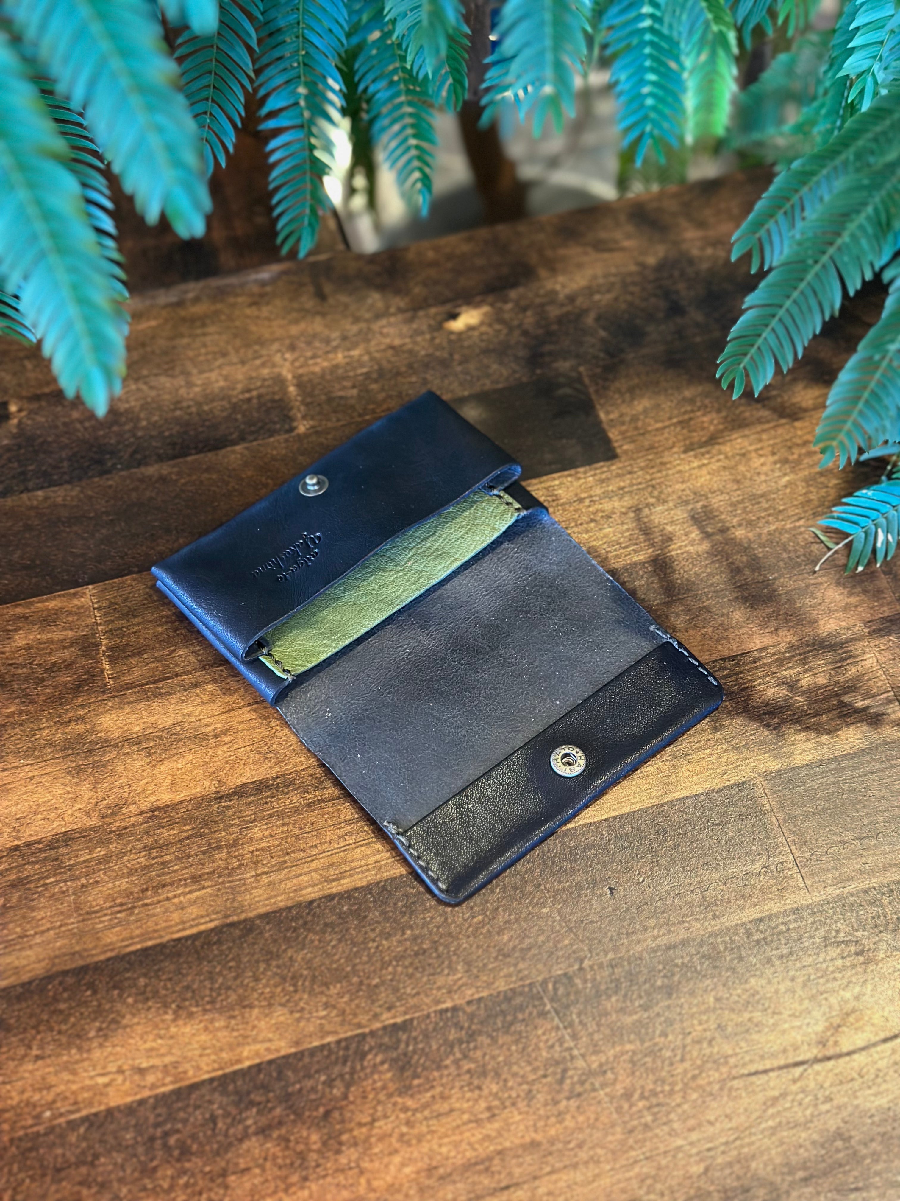 Smart business card holder (with Tochigi leather)