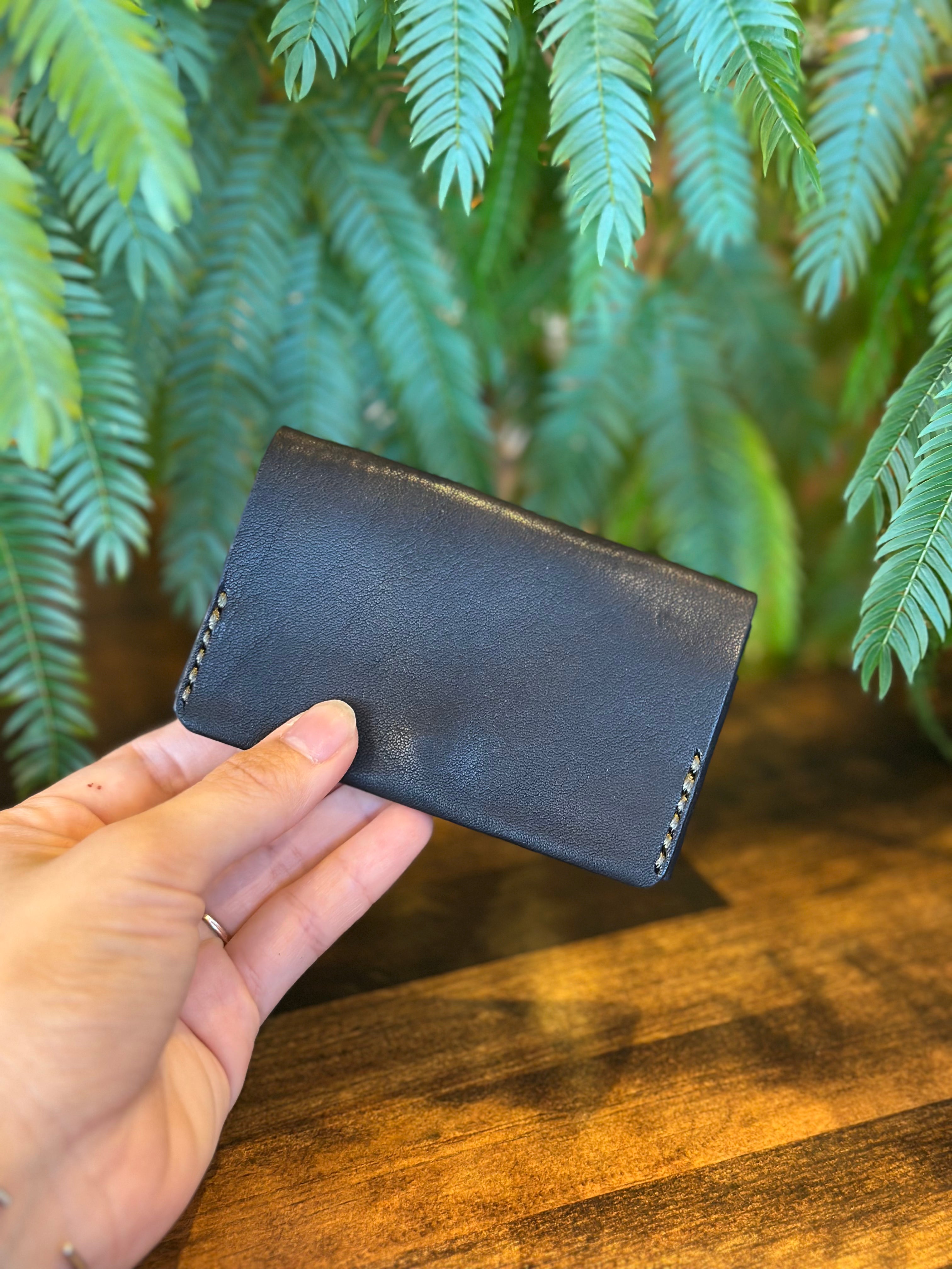 Smart business card holder (with Tochigi leather)