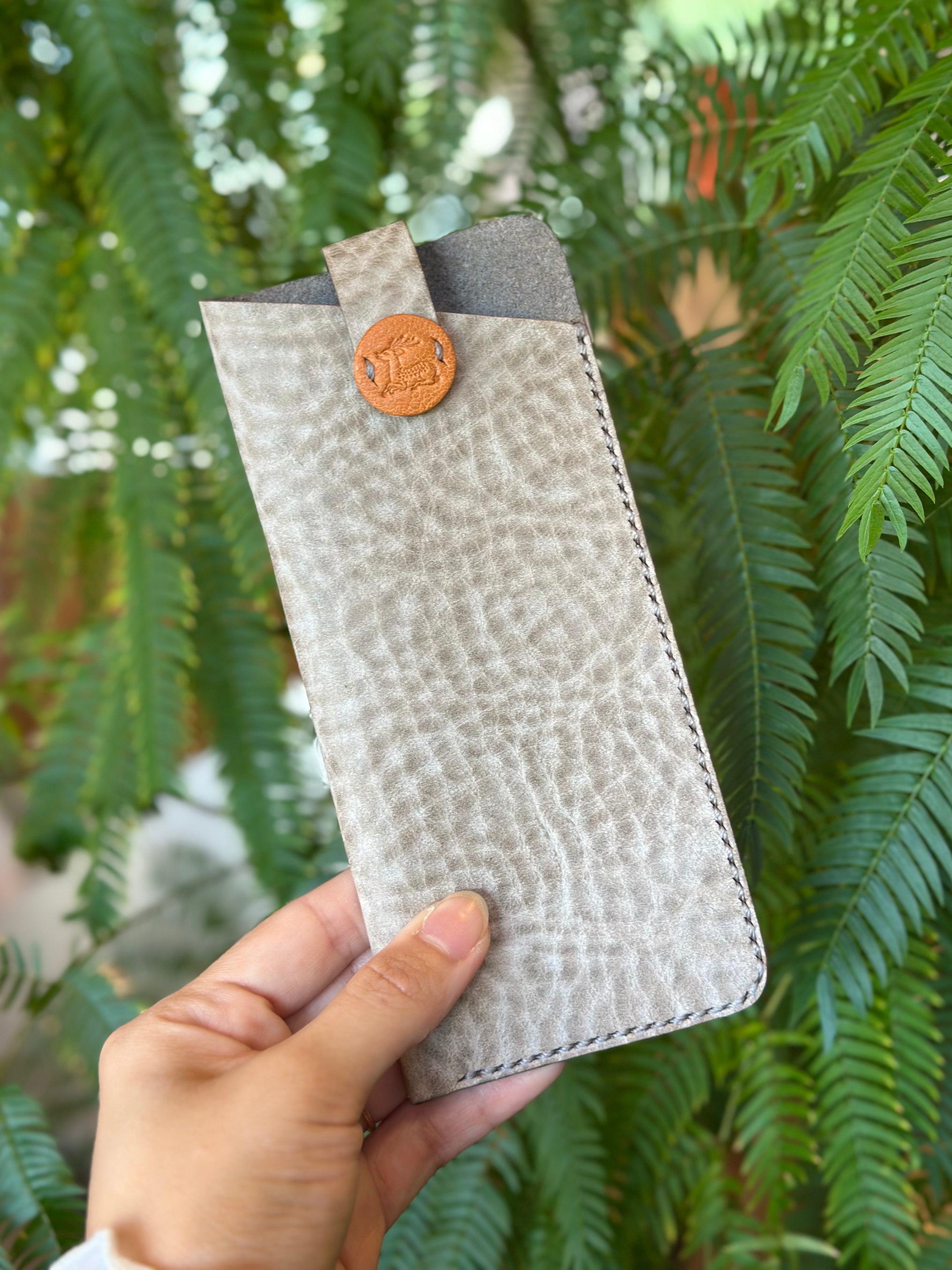 【イタリアンレザー】メガネケース