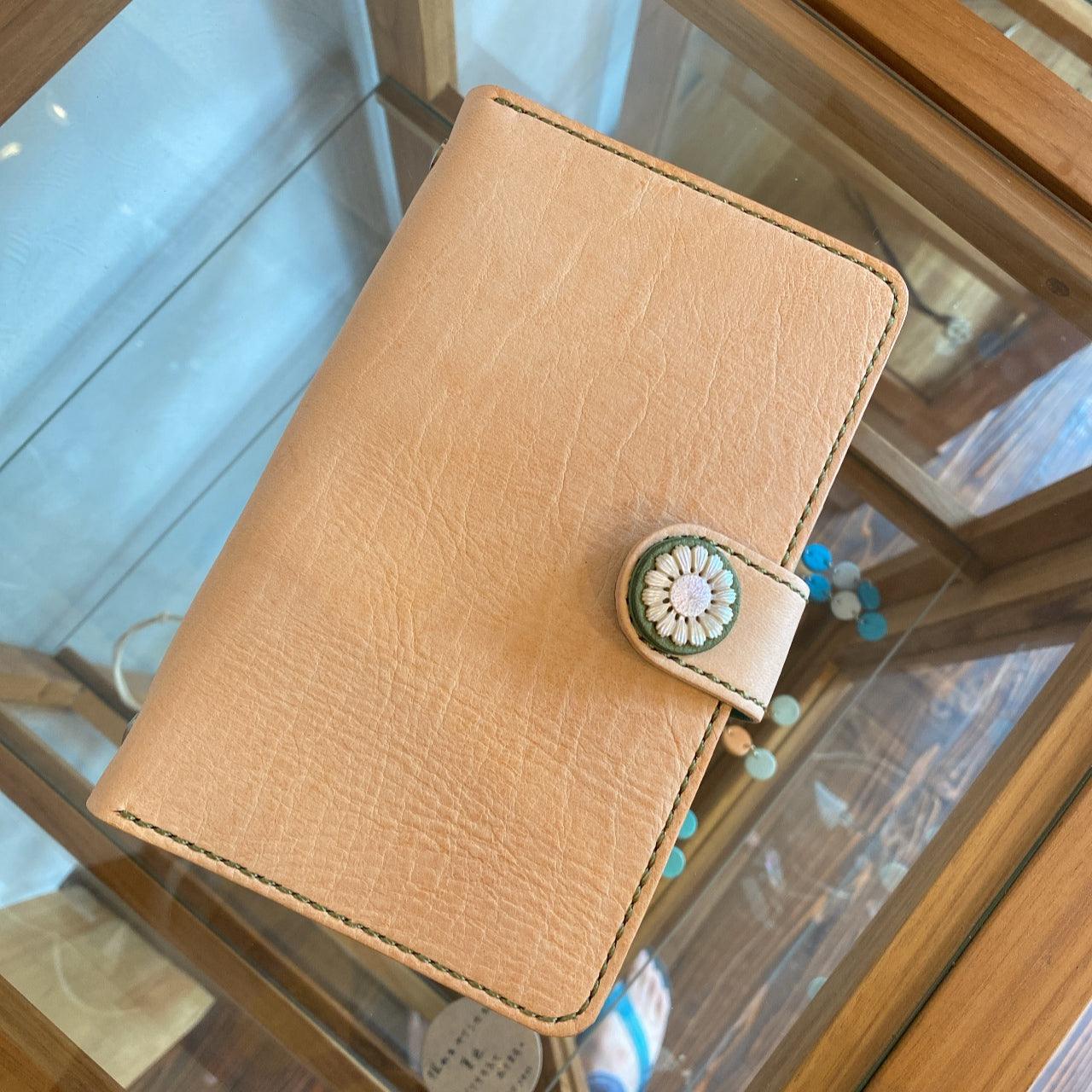 システム手帳 バイブルサイズ(パステルピンク×ミントグリーン)