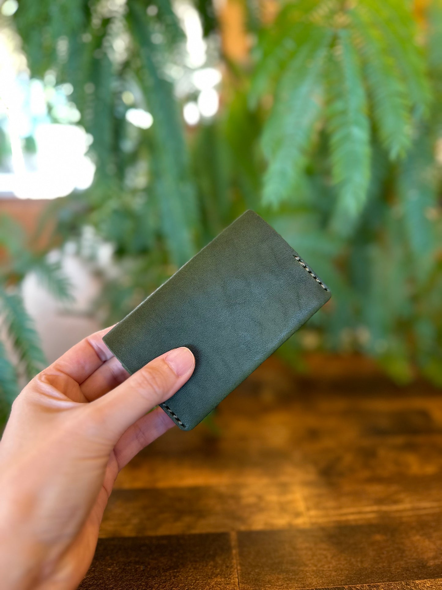 Smart business card holder (with Tochigi leather)