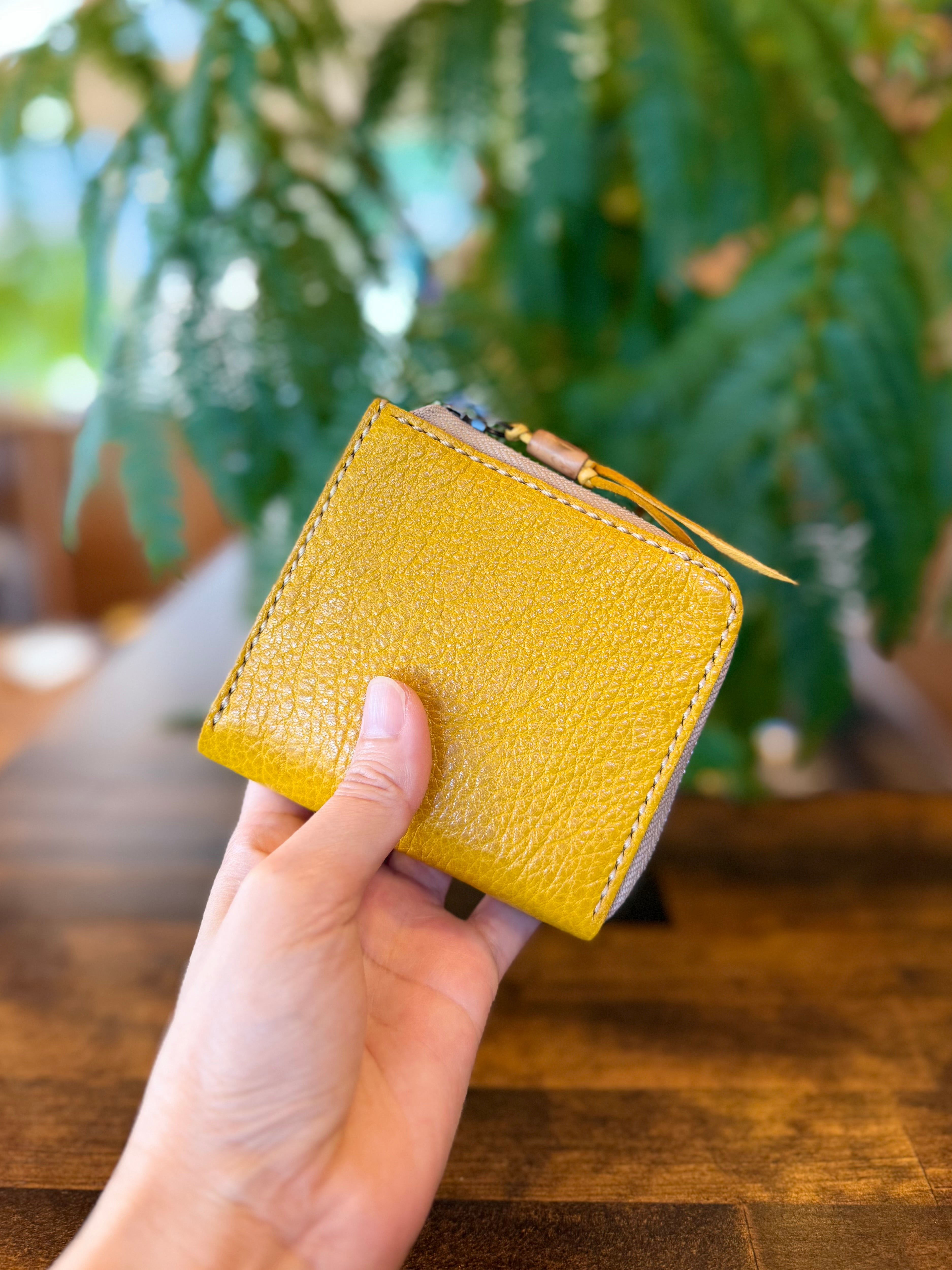 【屋久鹿革】究極の島財布(一粒万倍日)