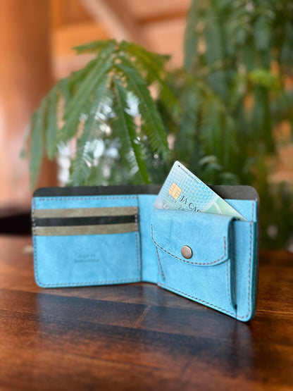 Bi-fold wallet (Water Forest/Moss Forest)