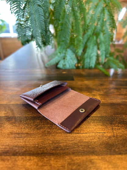 Smart business card holder (with Tochigi leather)