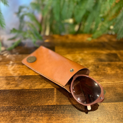 Multi-purpose glasses case with Cow