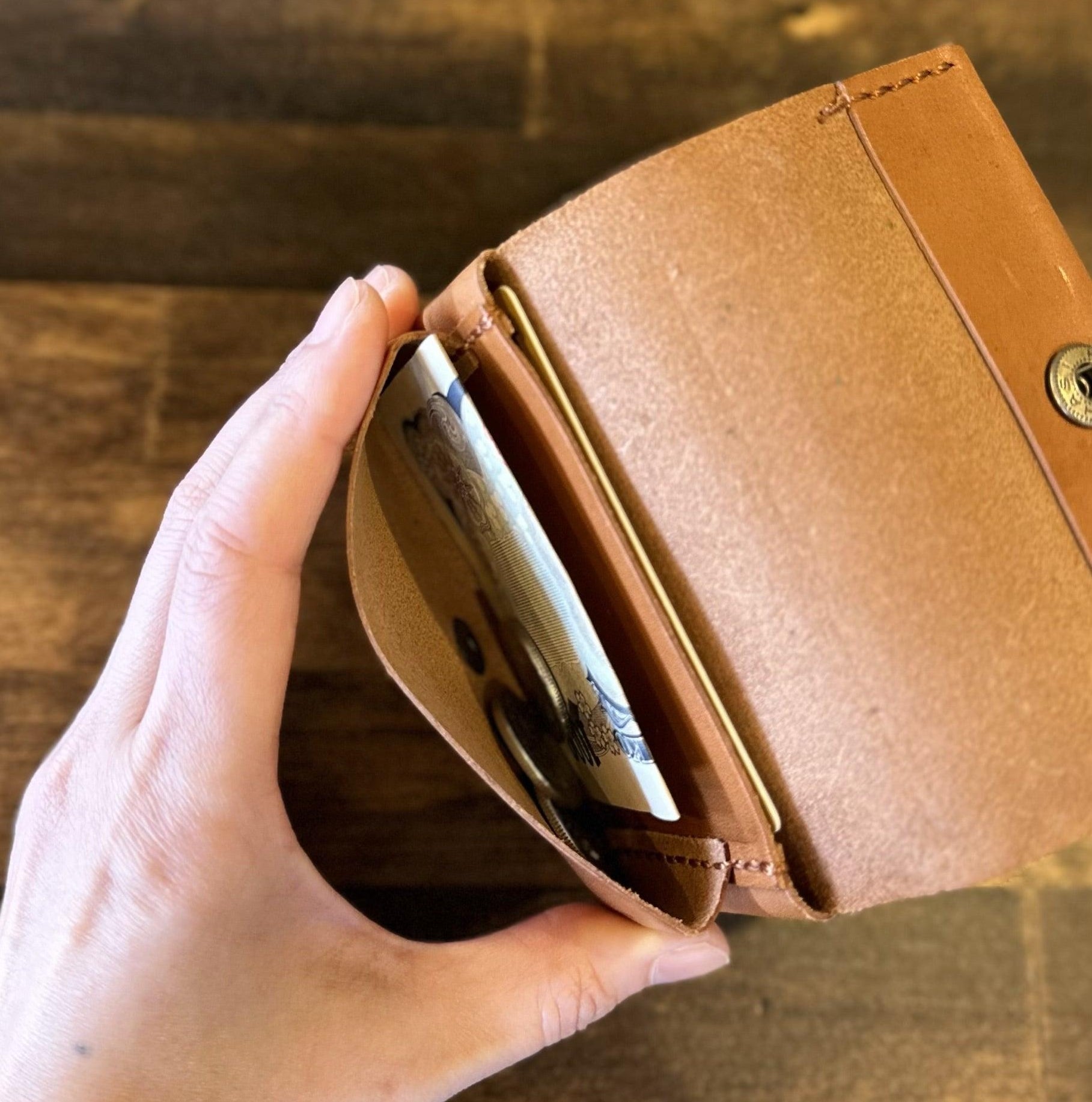 スマート名刺入れ（with 栃木レザー）