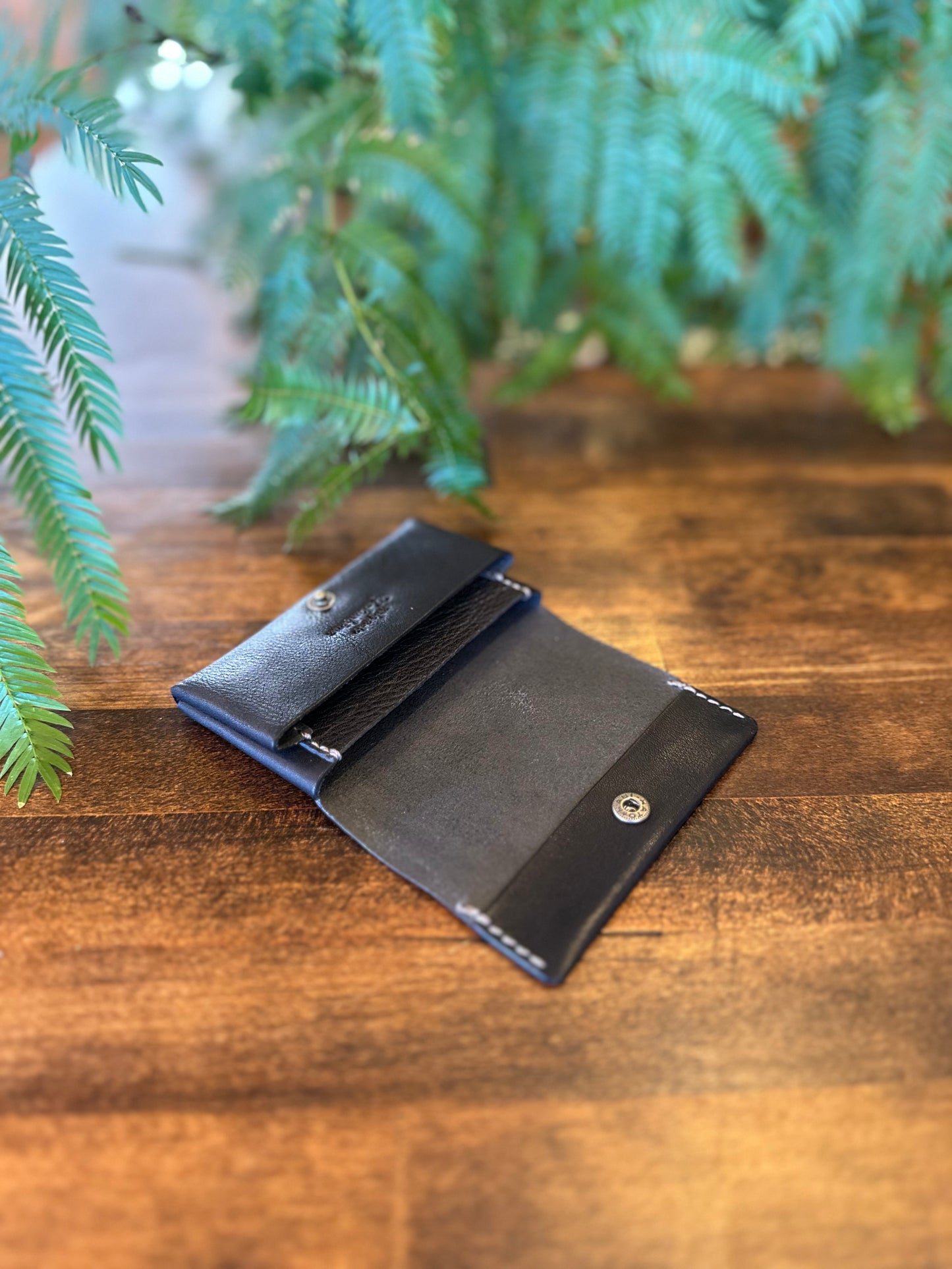 Smart business card holder (with Tochigi leather)