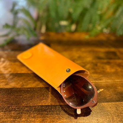 Multi-purpose glasses case with Cow