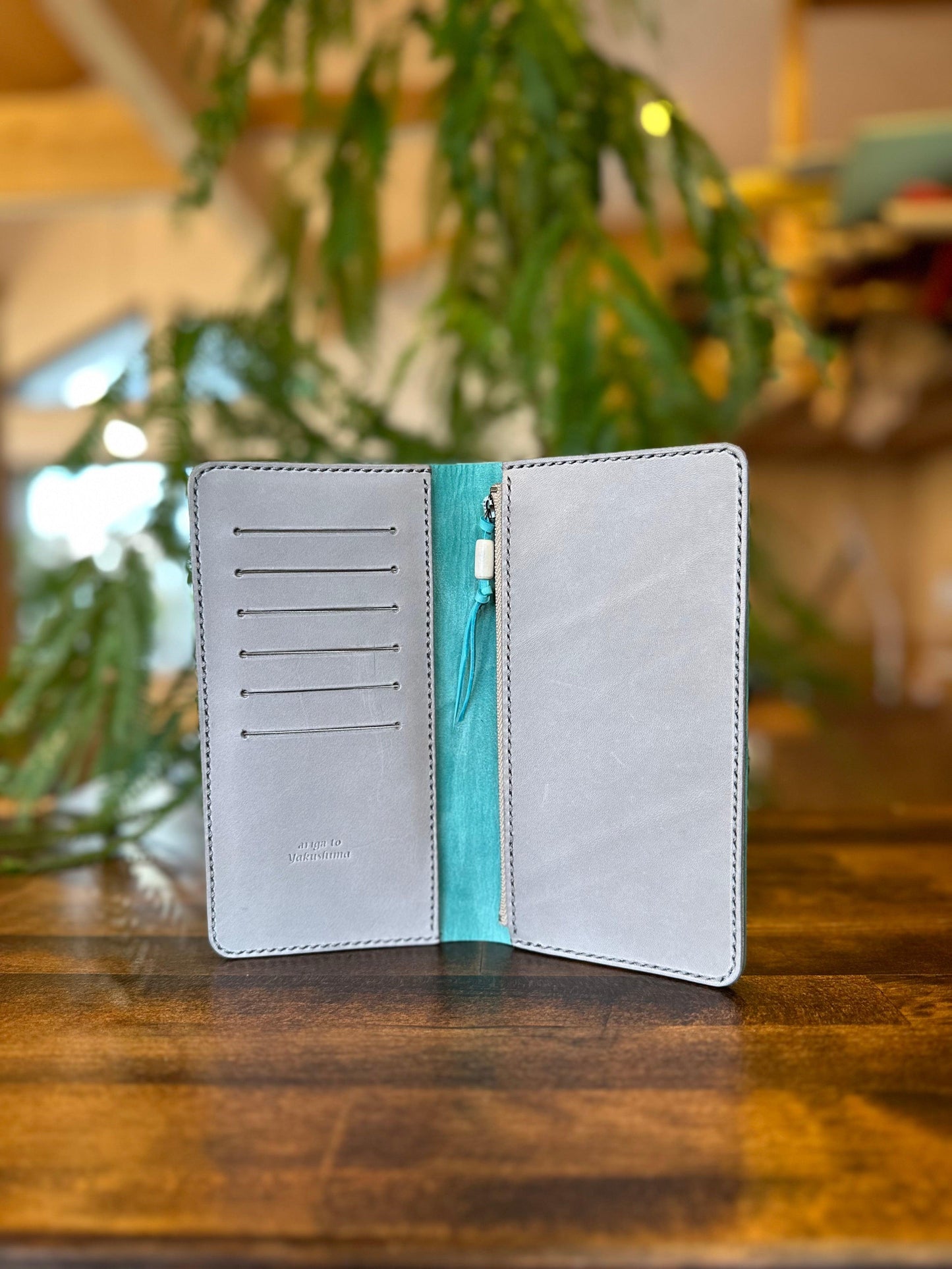 Smart Wallet (Turquoise x Gray)