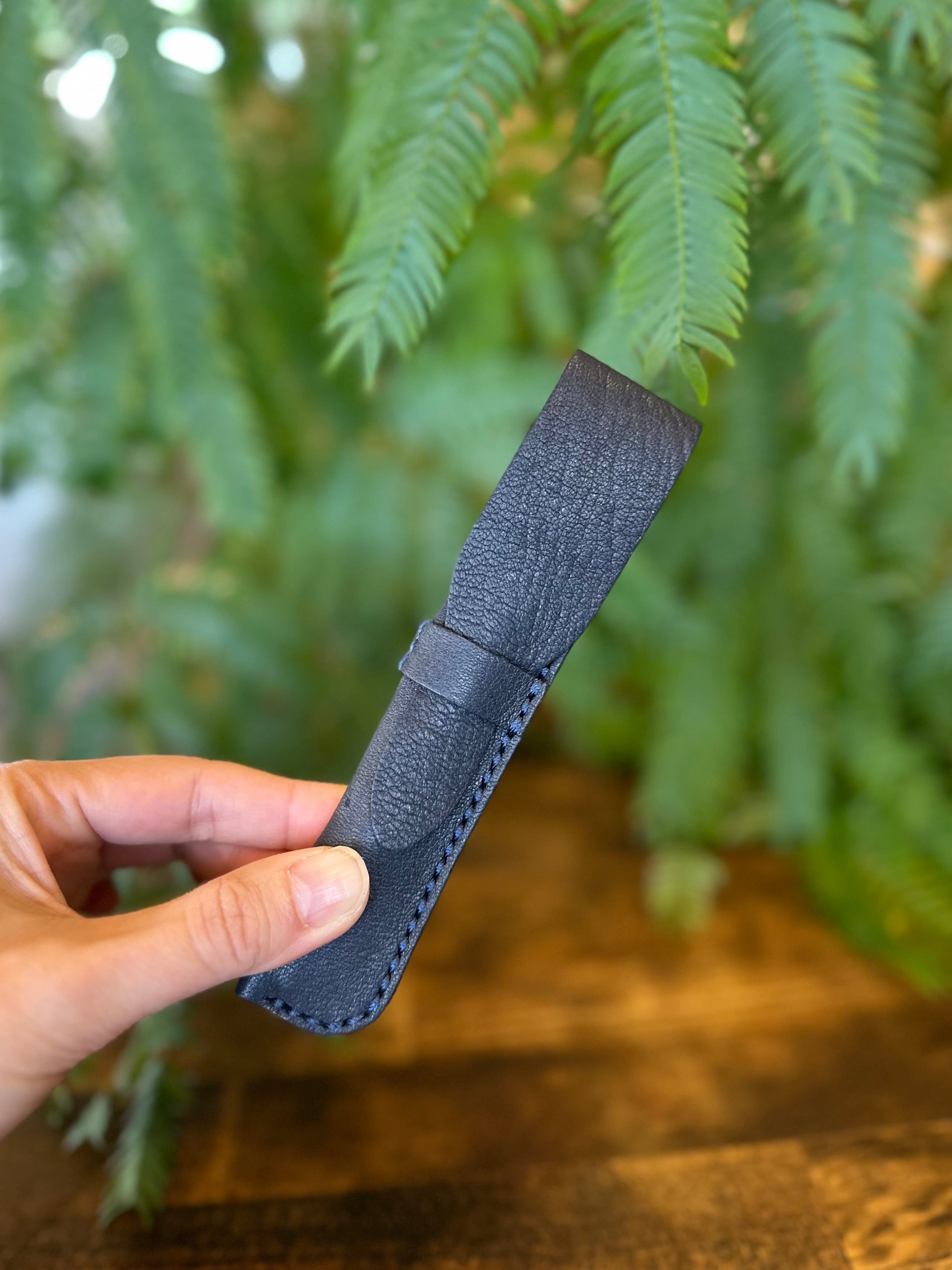 屋久杉のボールペン×屋久鹿のケース