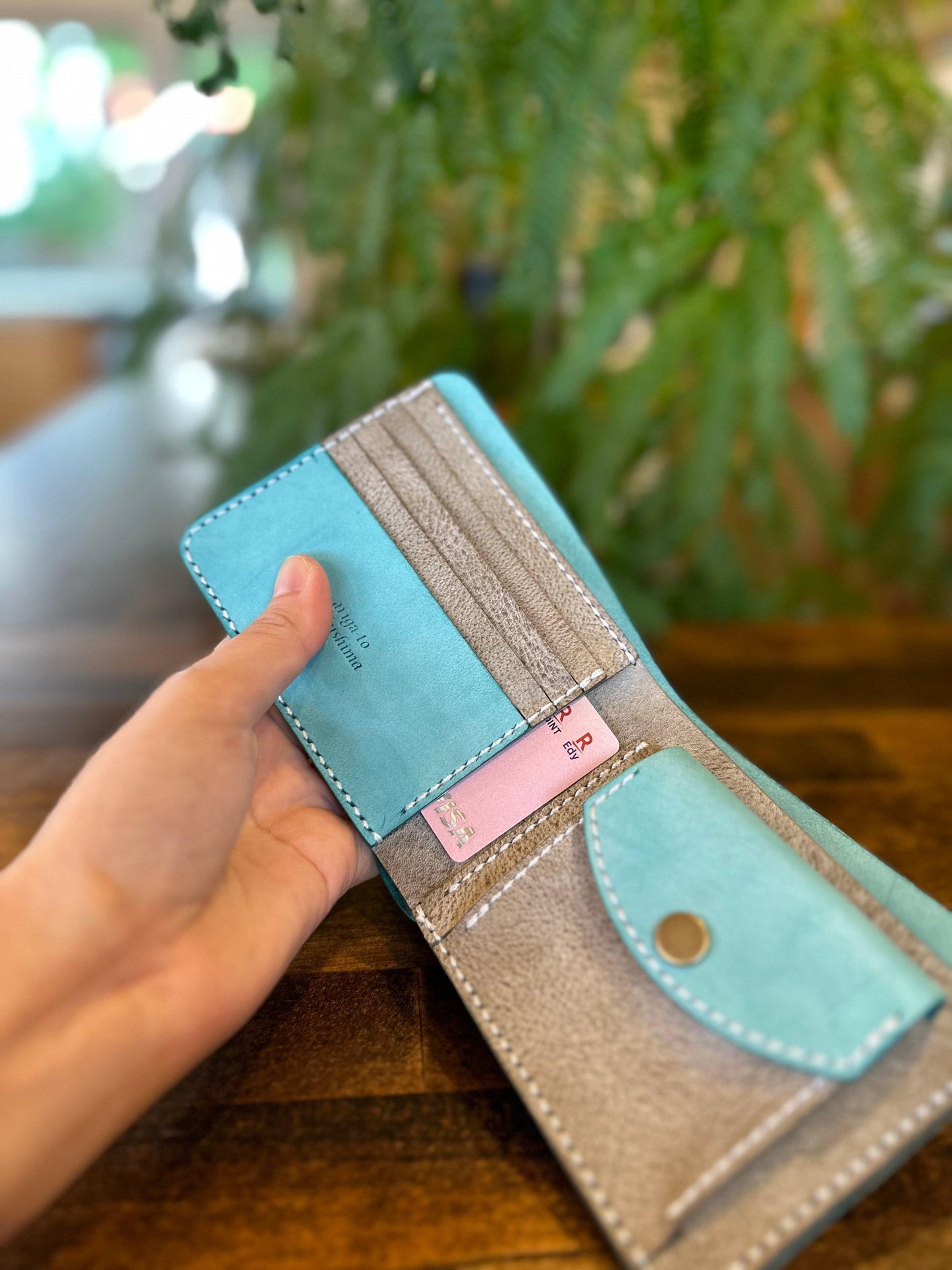 Bi-fold wallet (water tone)