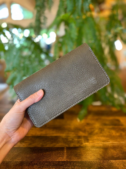 Clutch bag style long wallet (Mori)