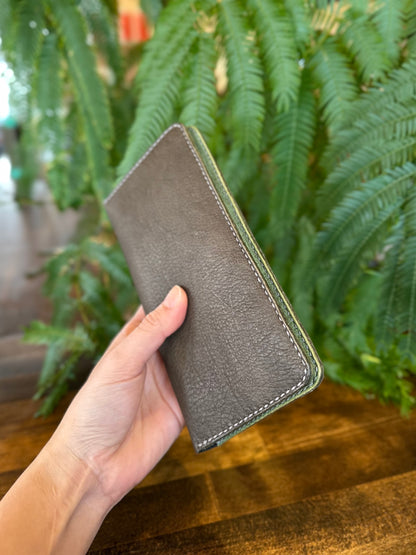 Smart Wallet with 12 Card Slots (Khaki x Moss Green x Duel Child)