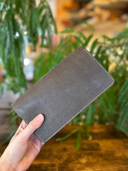 Clutch bag style long wallet (Mori)