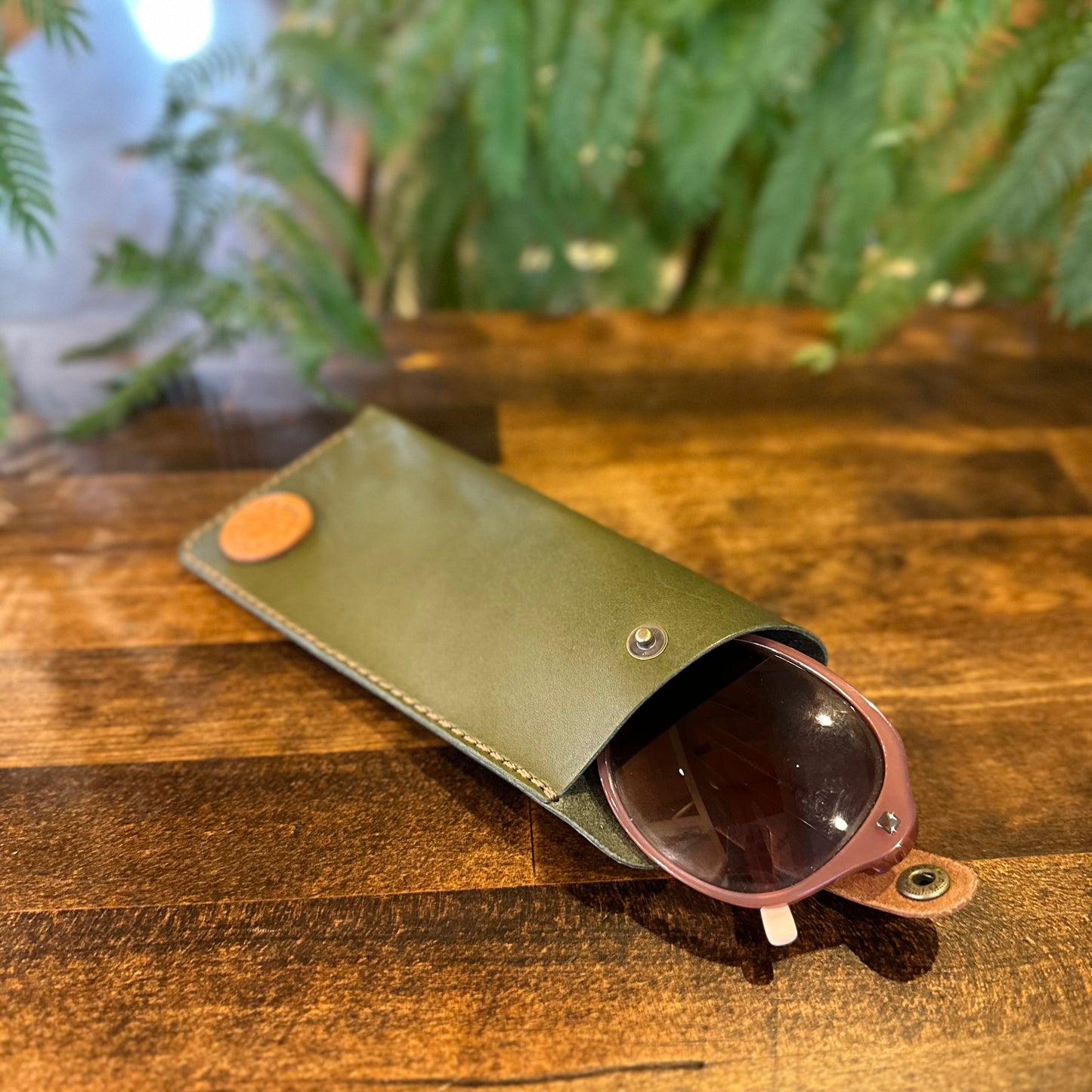 Multi-purpose glasses case with Cow