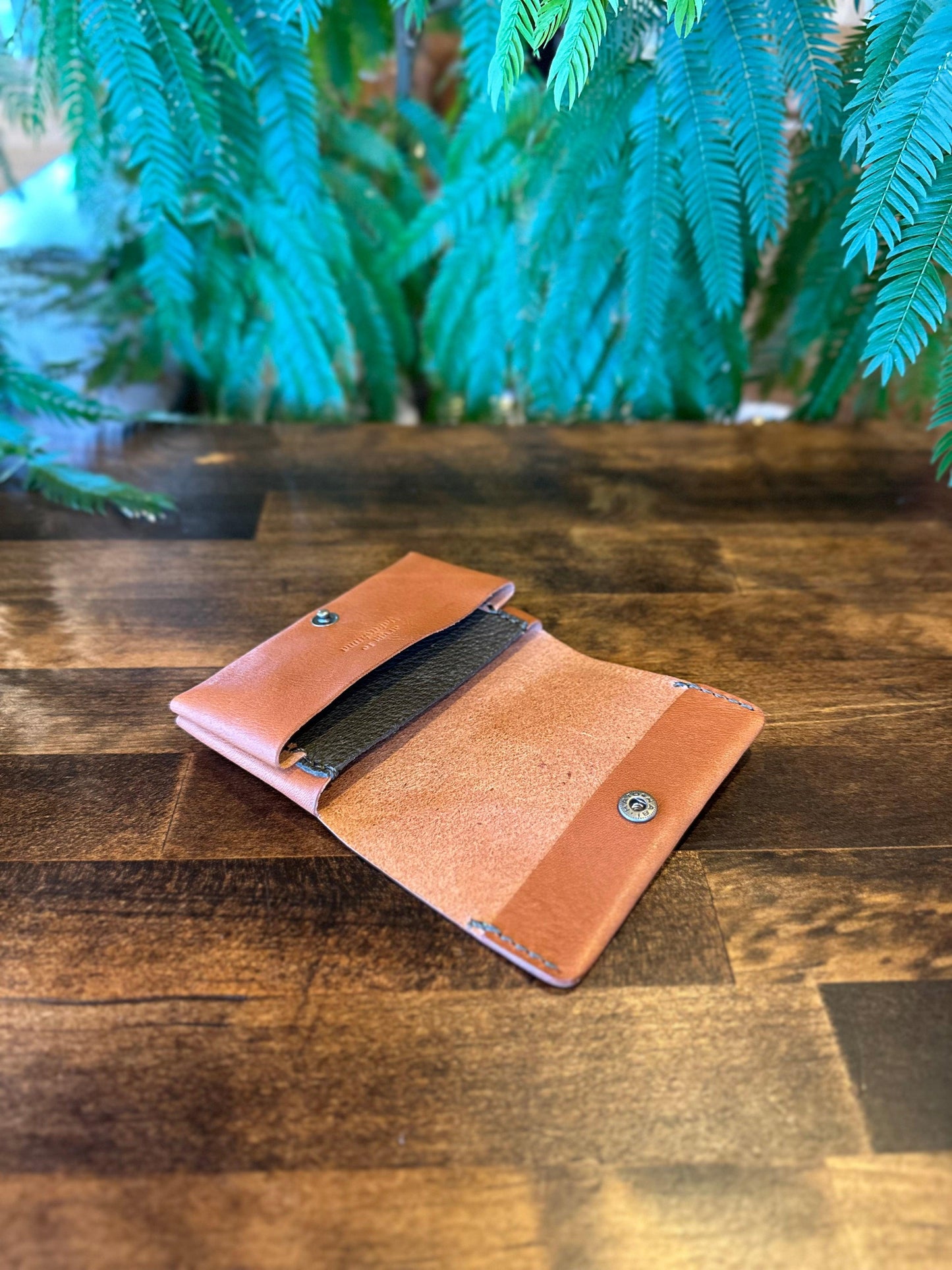 Smart business card holder (with Tochigi leather)