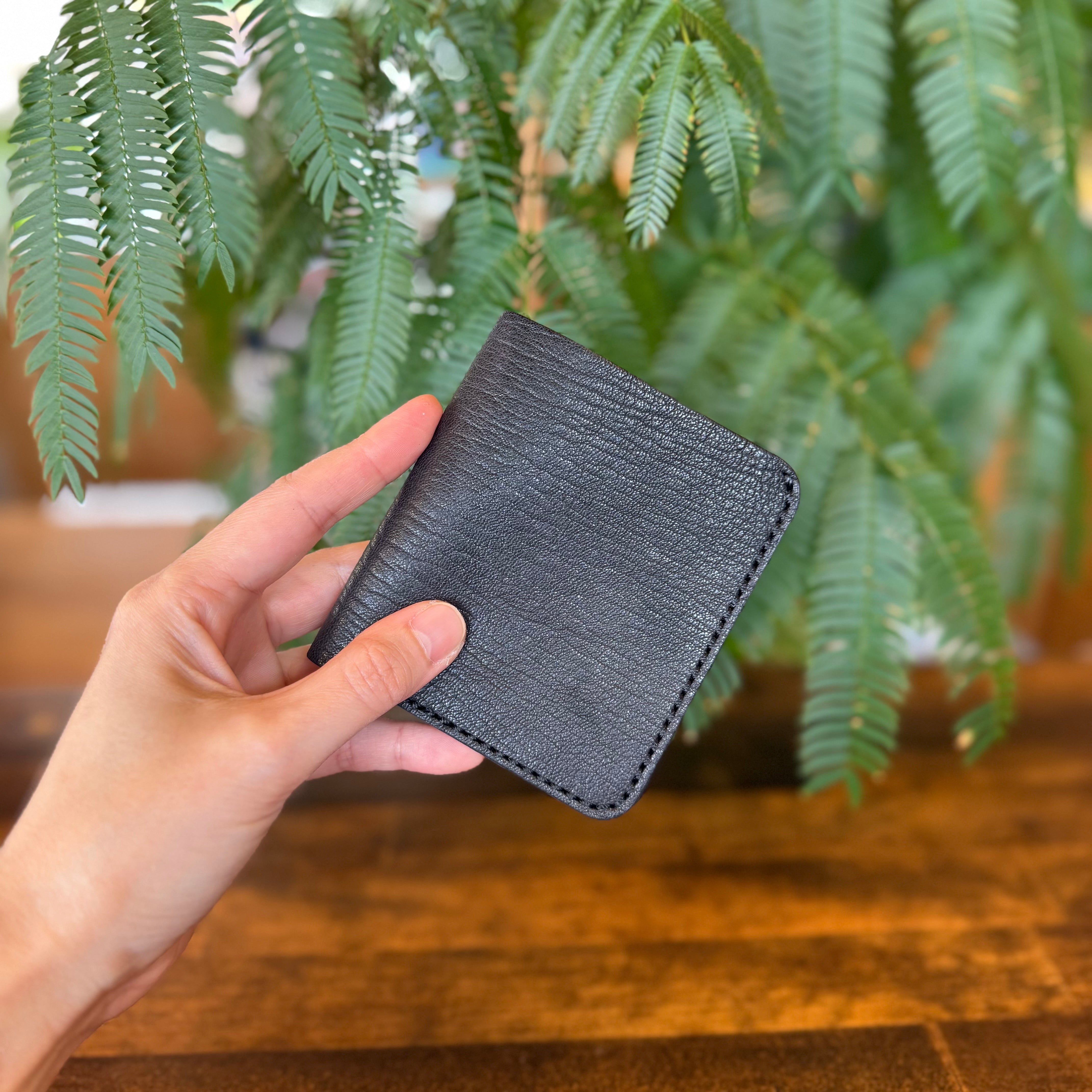 [Kyo-shikagawa] Household Budget Wallet / Black