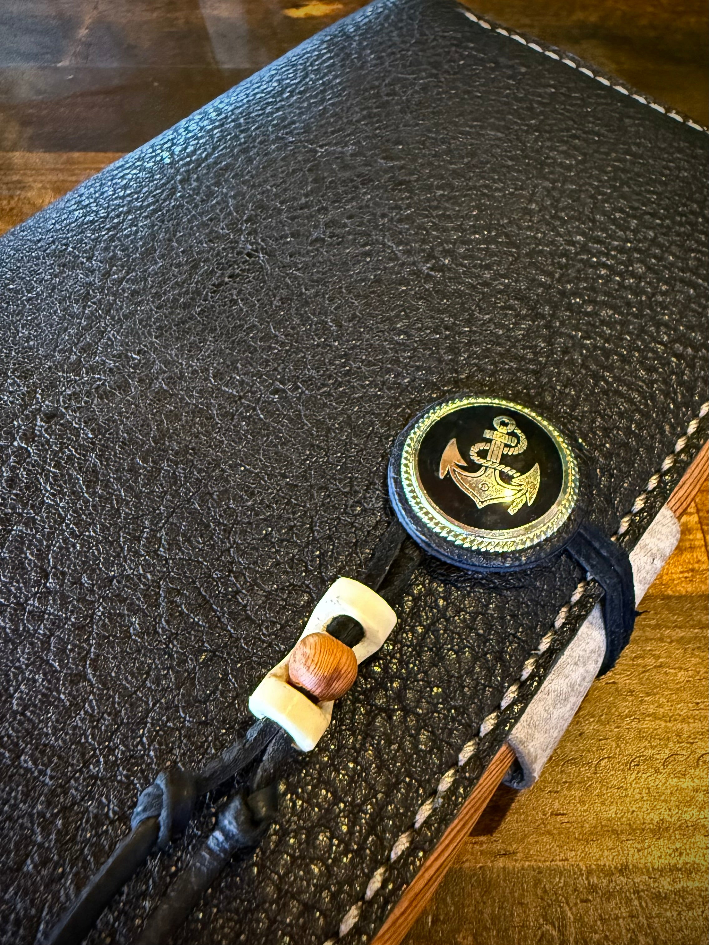 【一点物・京鹿革】システム手帳カバー〈バイブルサイズ〉