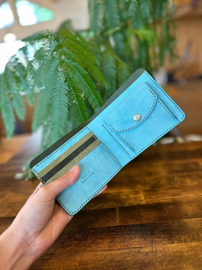 Bi-fold wallet (Water Forest/Moss Forest)