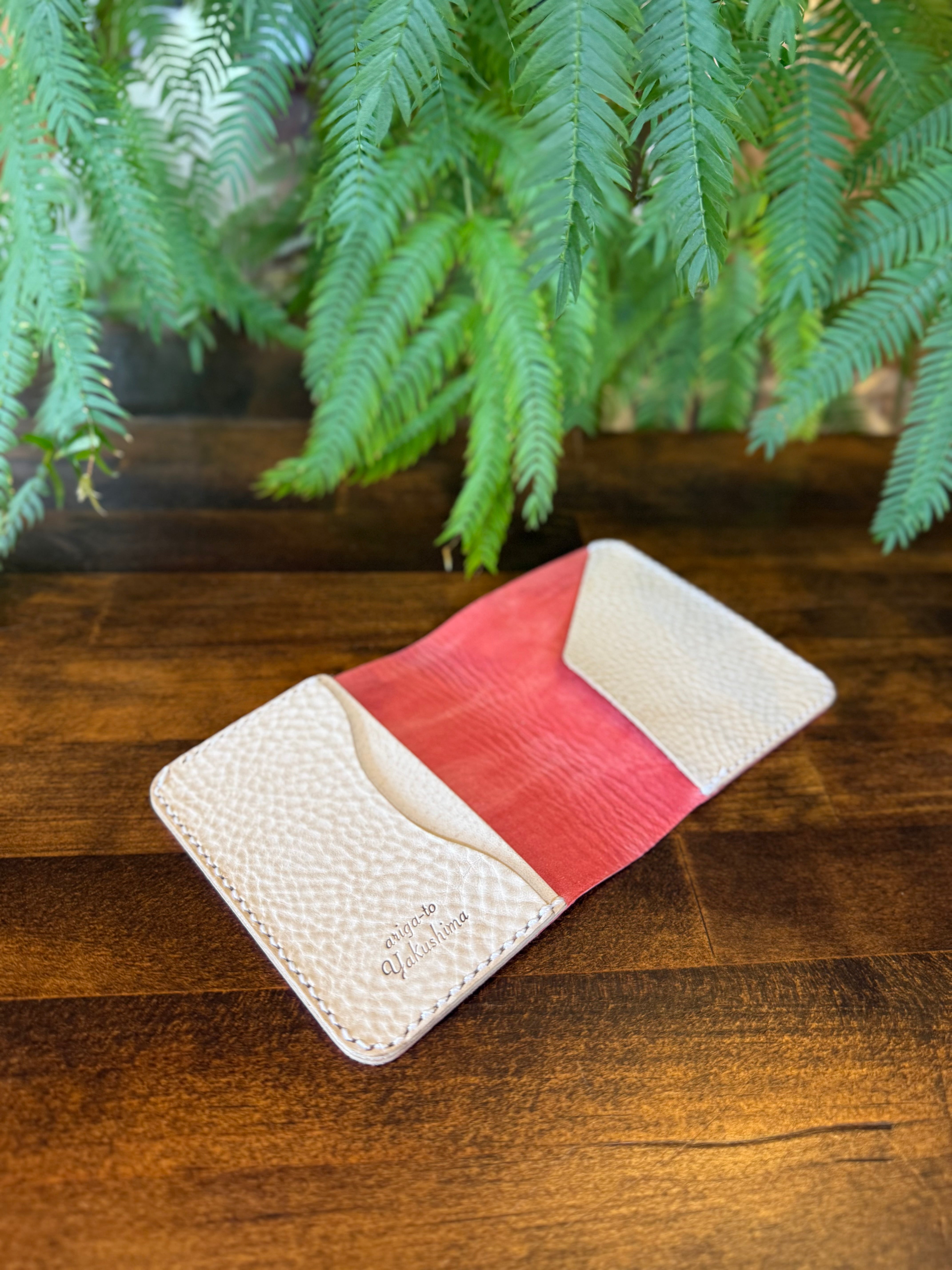 ariga-to✨屋久鹿ヤクシカ家計管理Wallet✨グレージュ13,900円