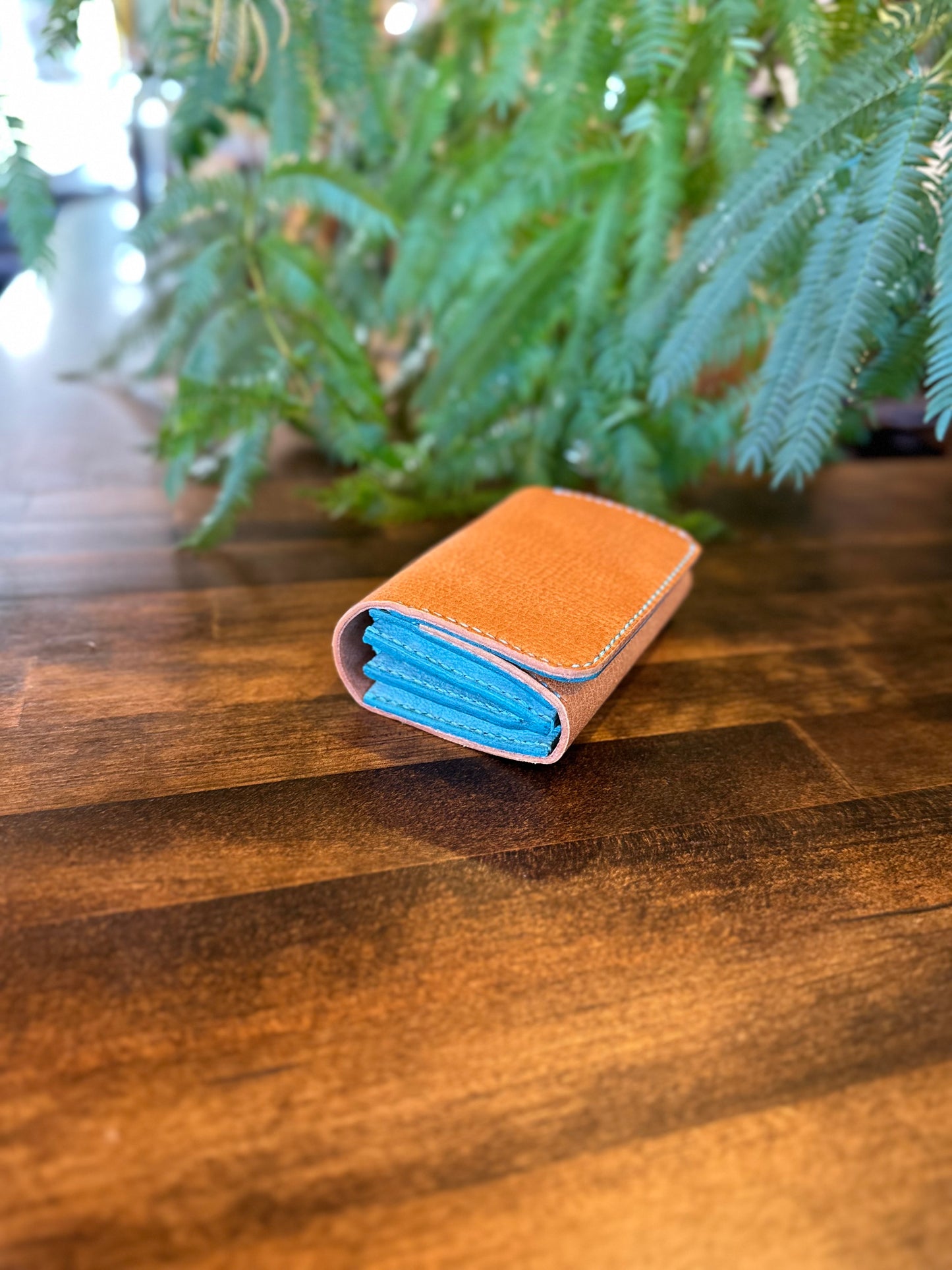 Small wallet (camel)