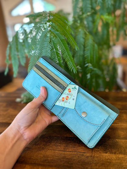 Bi-fold wallet (Water Forest/Moss Forest)