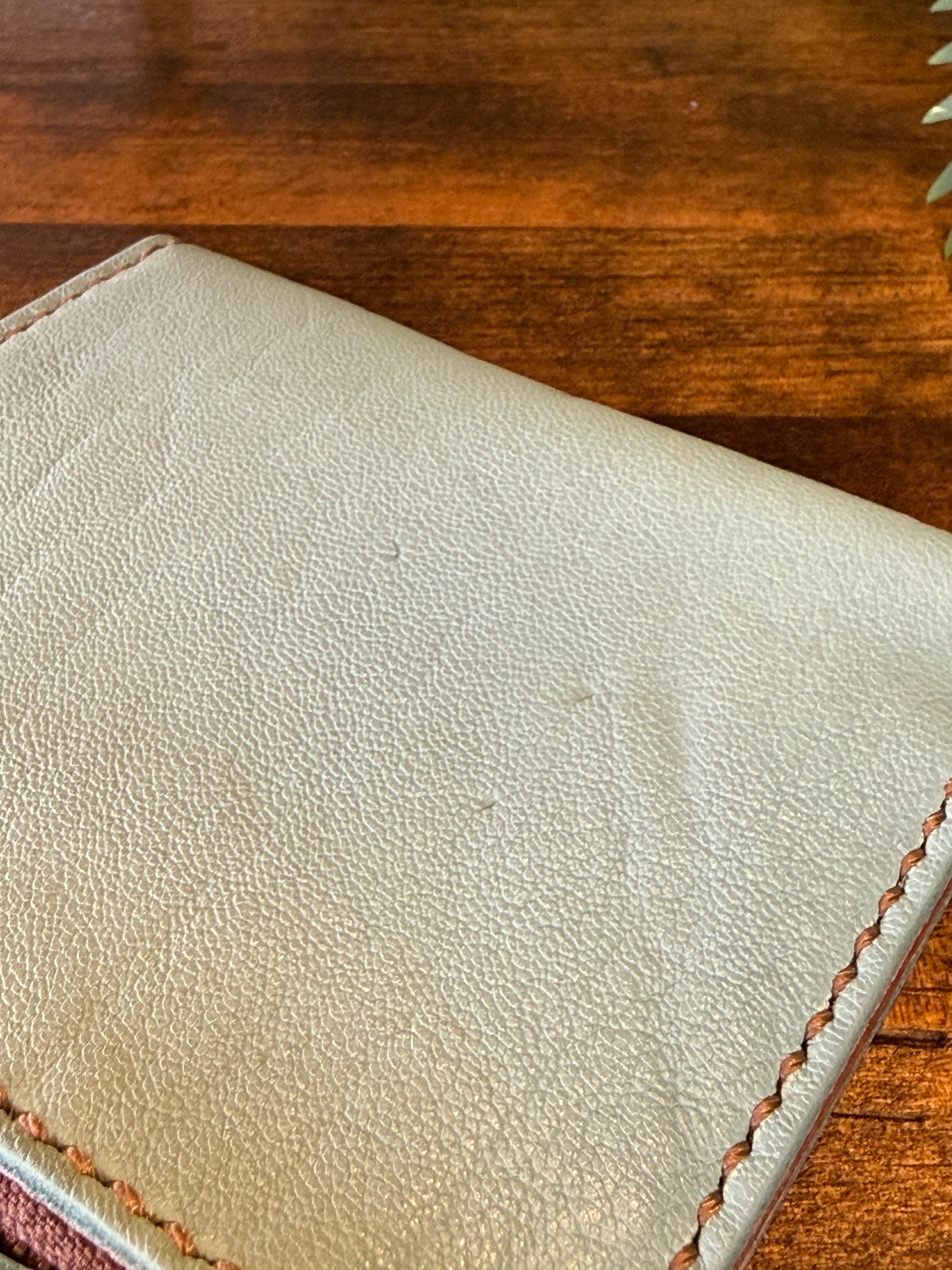 【屋久鹿革】島財布・ターコイズ