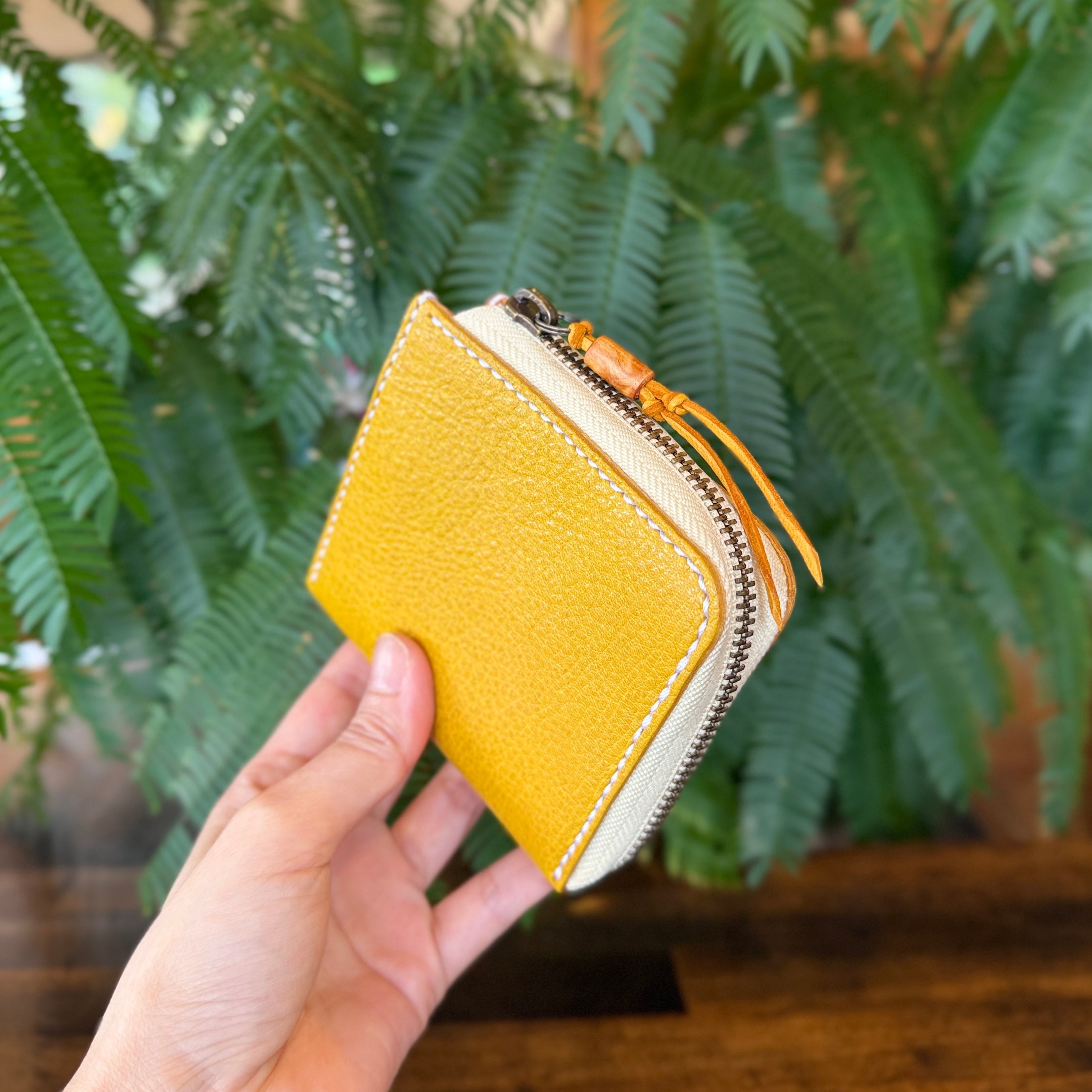 [Yakushika Deer Leather] The Ultimate Island Wallet / Ichiryu Manbai Day