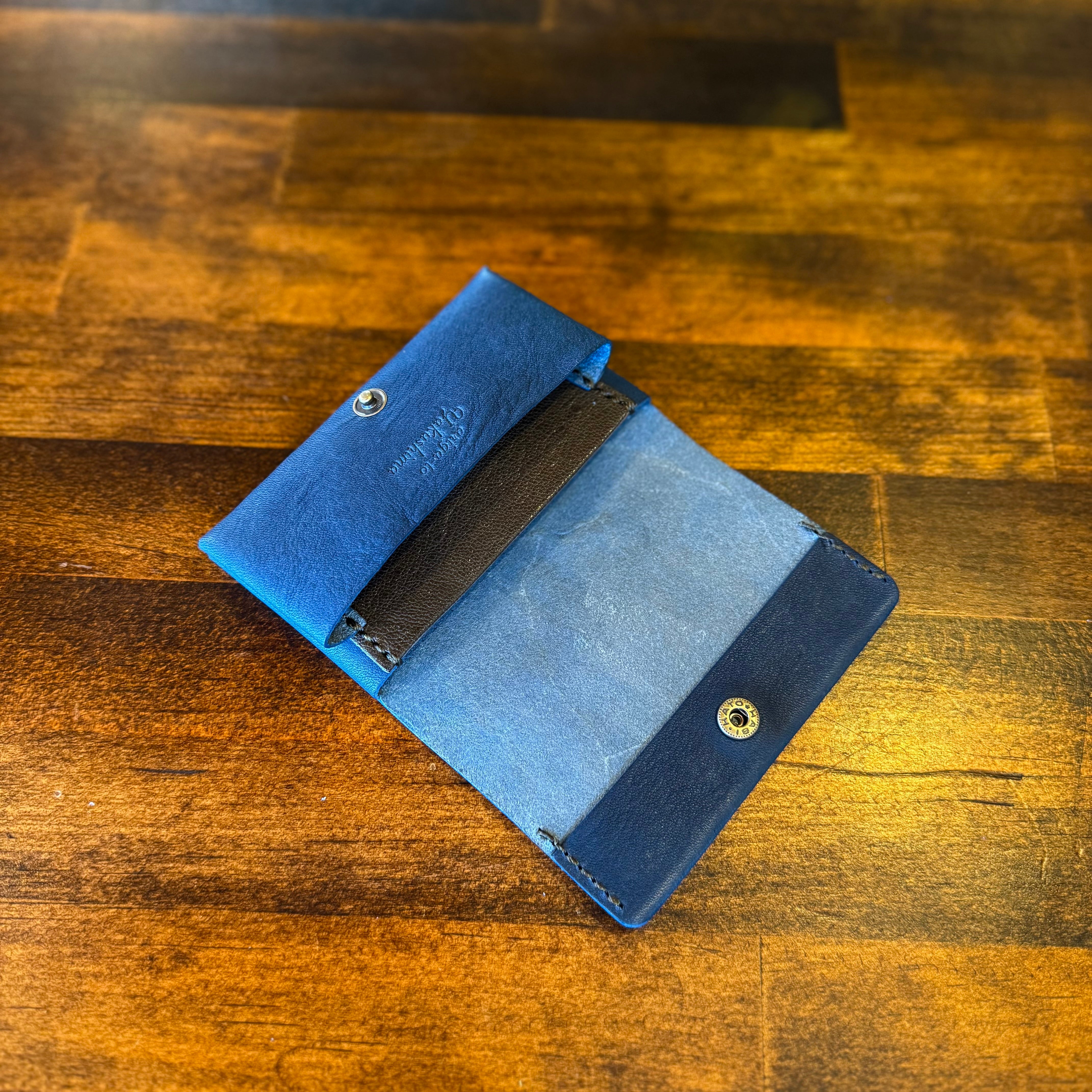 Smart business card holder (with Tochigi leather)
