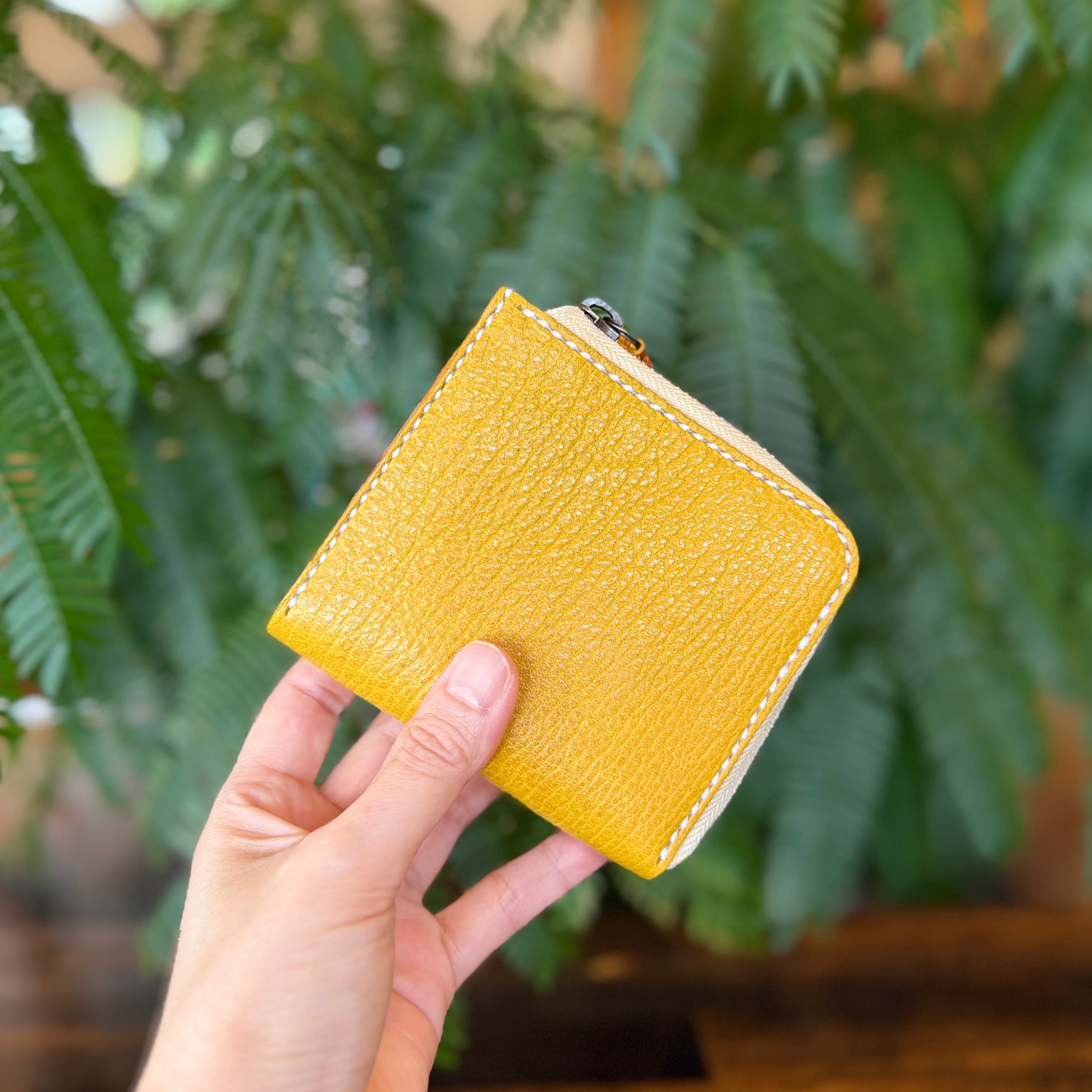 [Yakushika Deer Leather] The Ultimate Island Wallet / Ichiryu Manbai Day