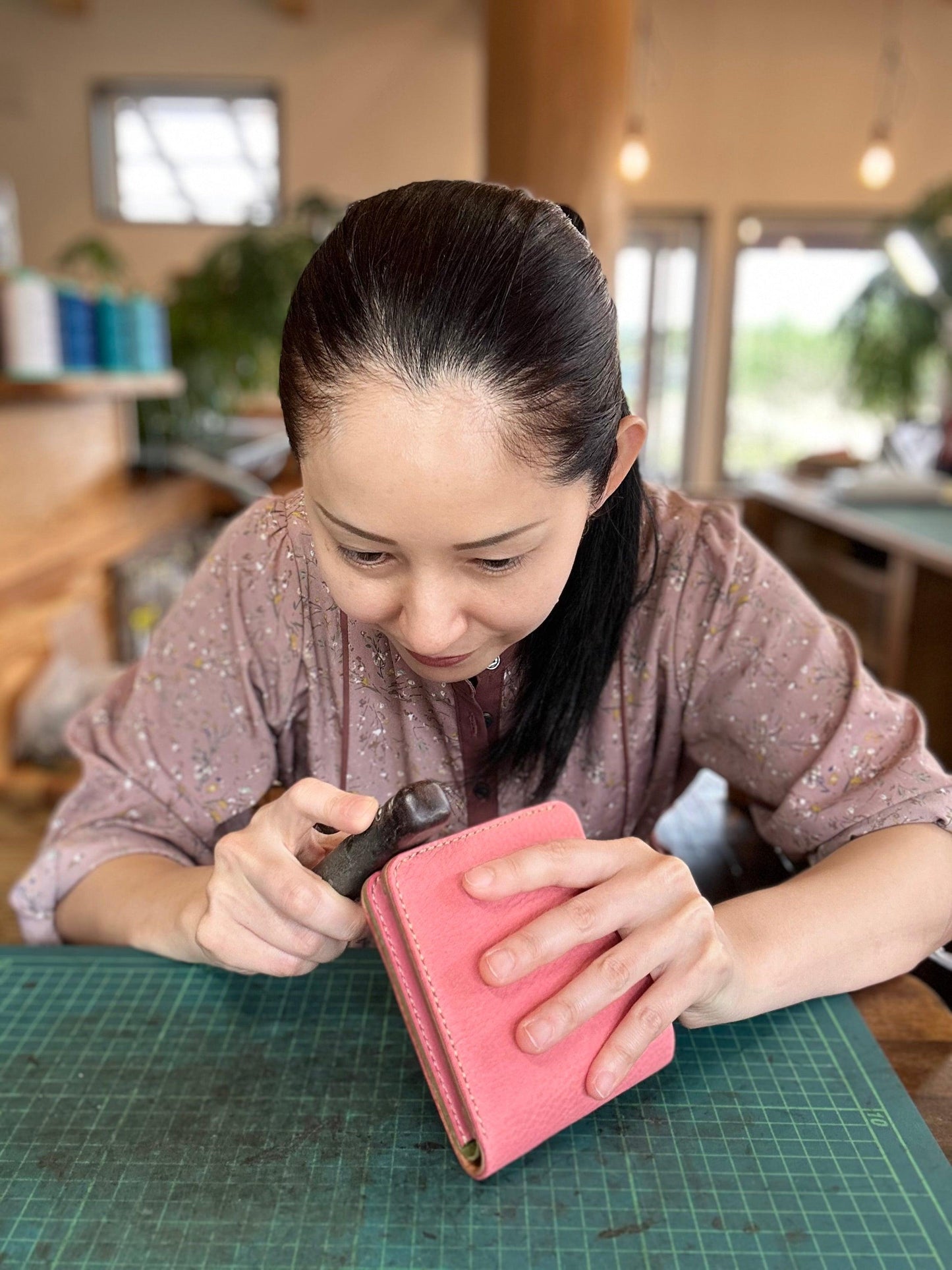 Bi-fold wallet (cherry blossom)