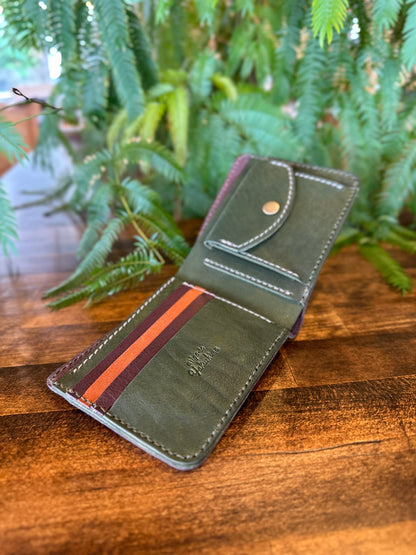 Bi-fold wallet (Jomon cedar)