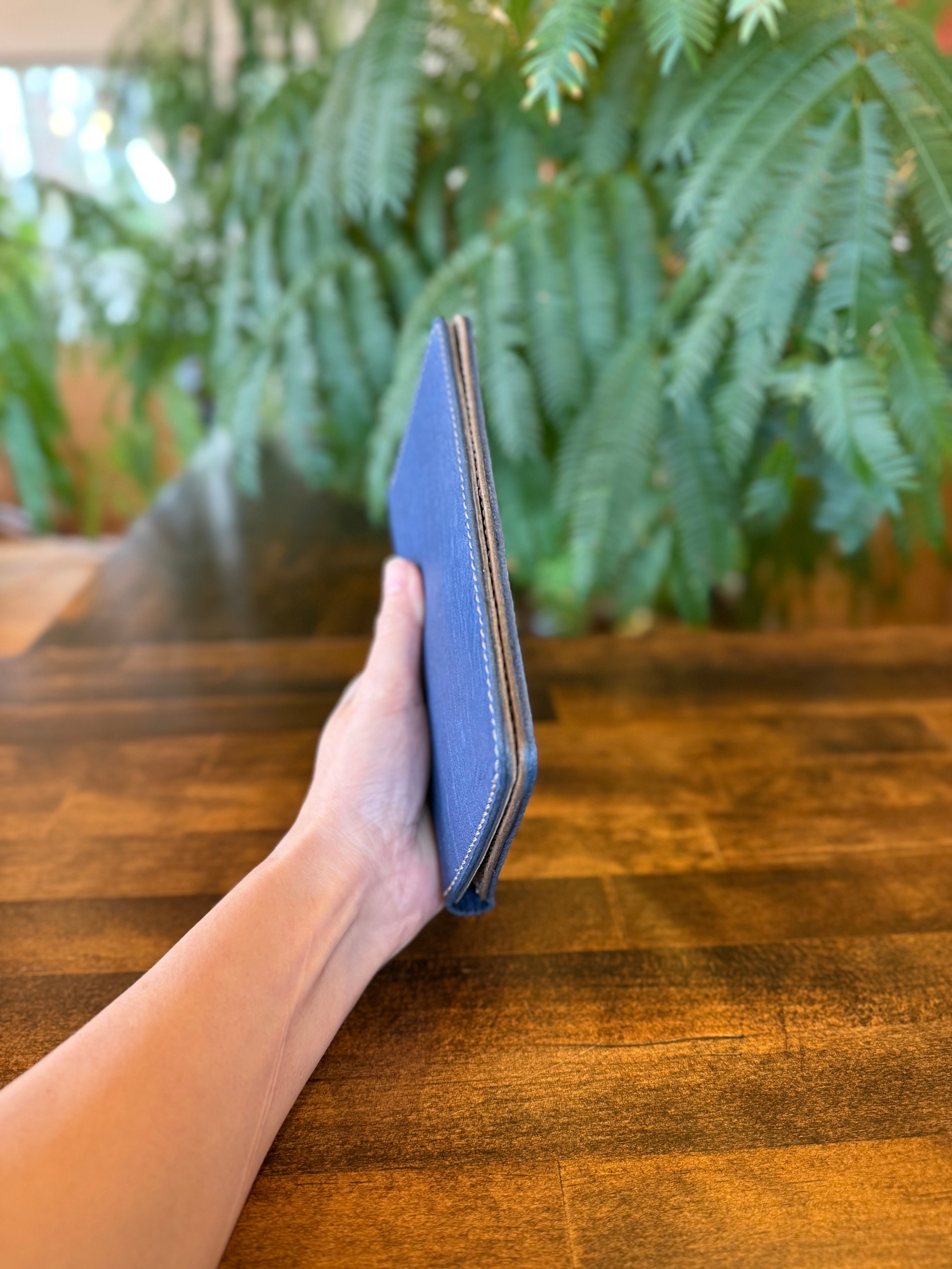 【蝦夷鹿革】スマートウォレット【決闘の申し子】