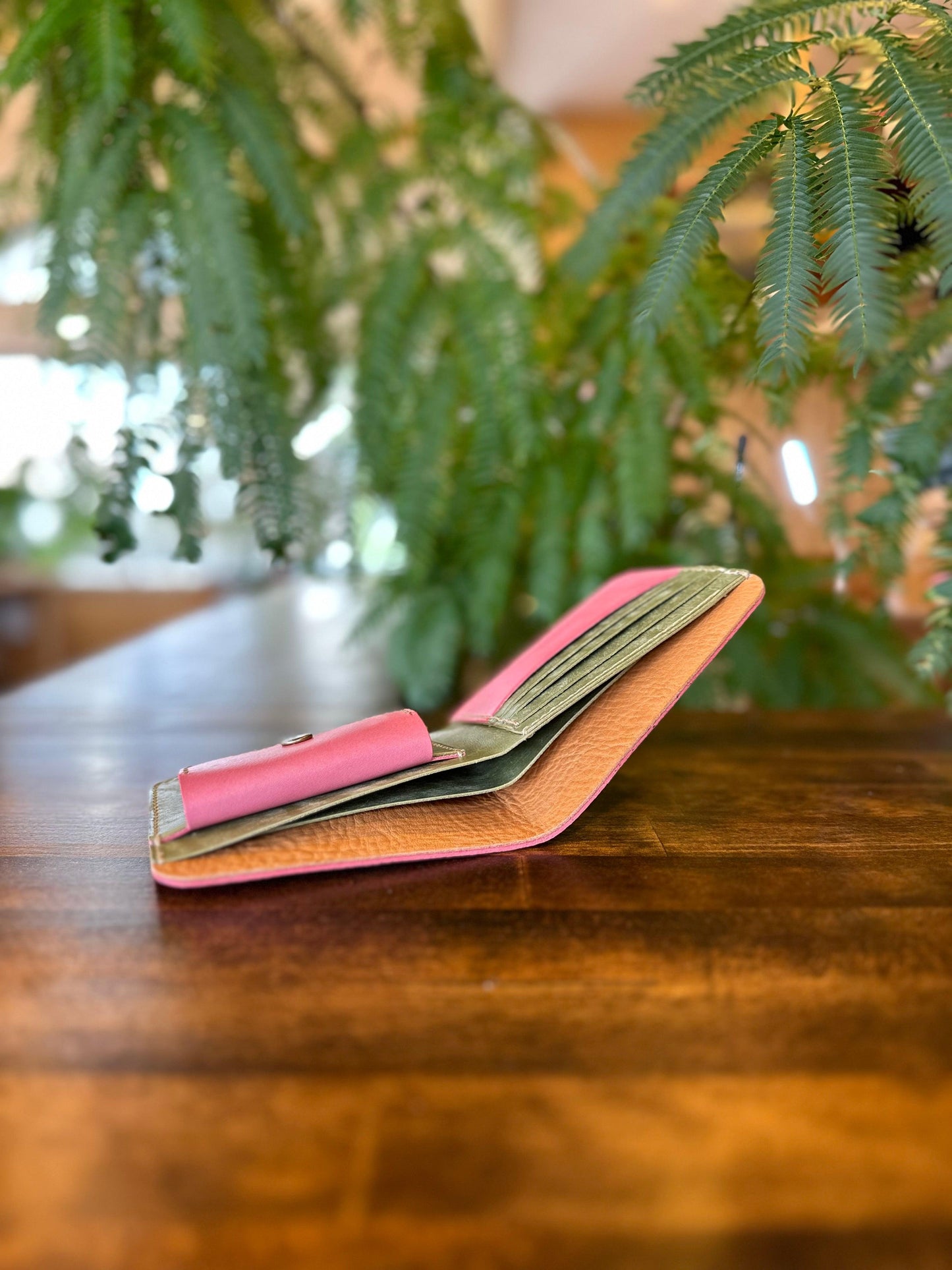 Bi-fold wallet (cherry blossom)