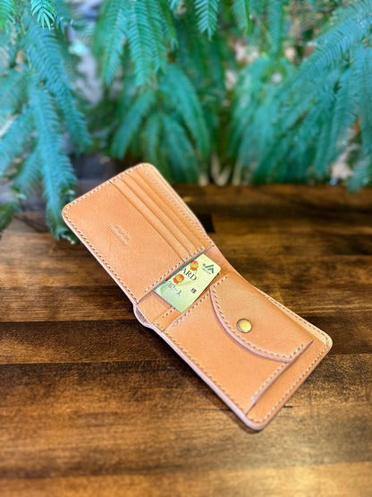 Bi-fold wallet (natural)