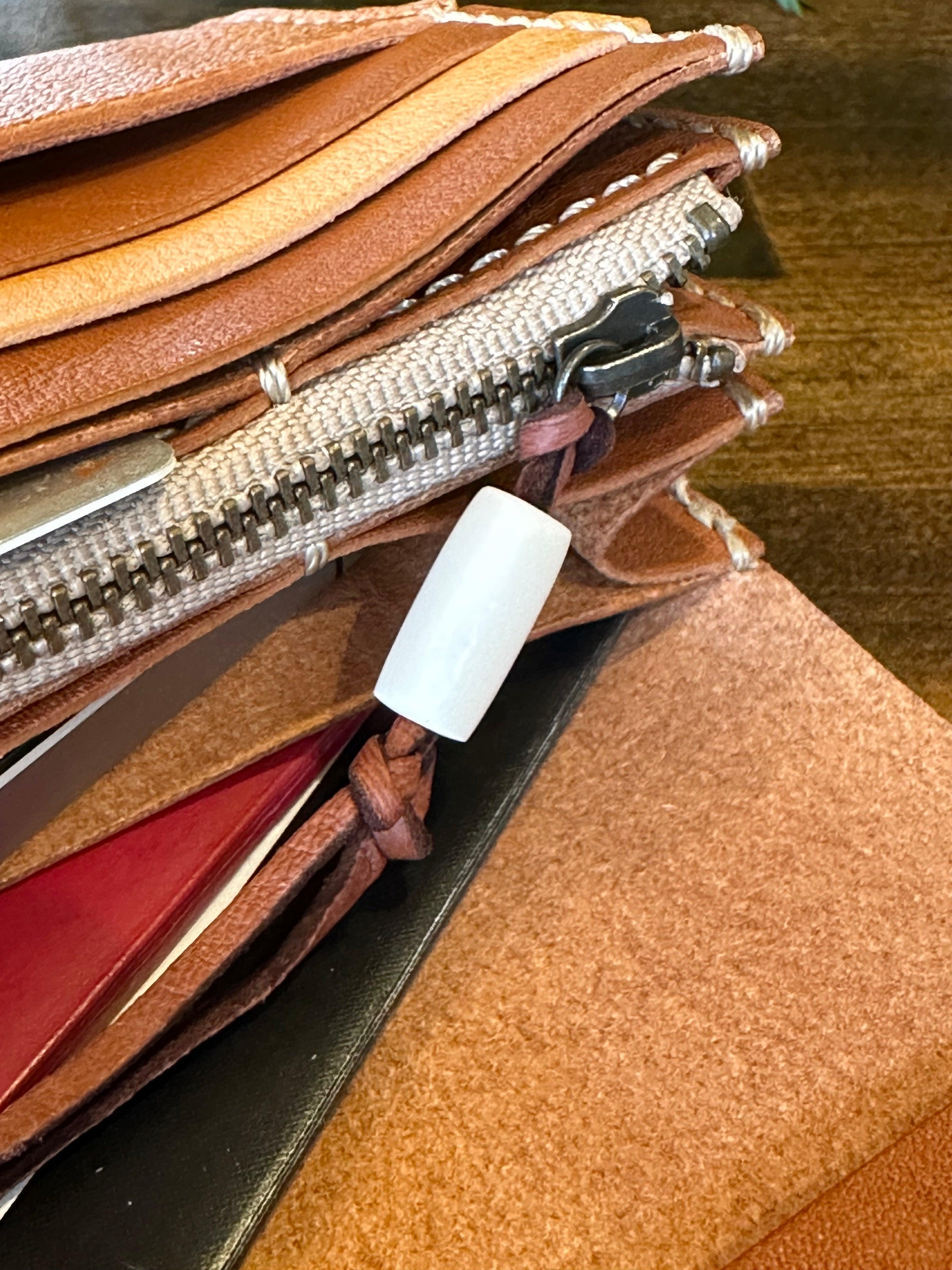 【屋久鹿革】『島の土色』長財布【受注生産】